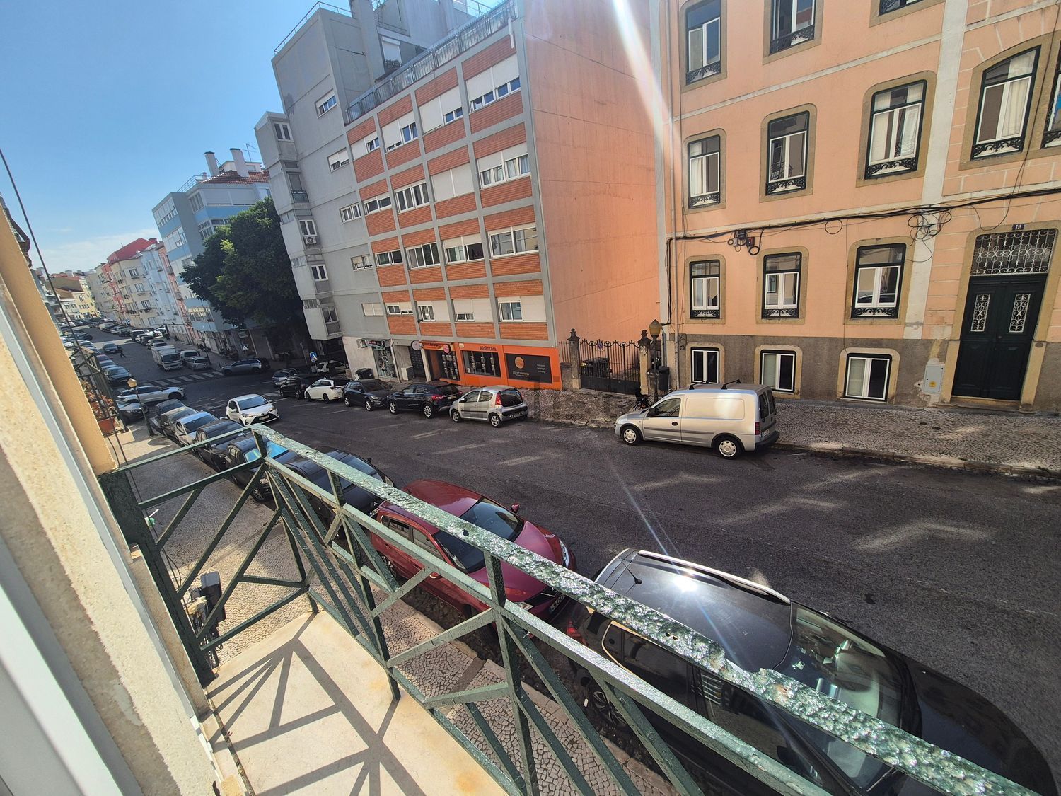出租公寓 t2在Rua Filinto Elísio, 16 - 露台