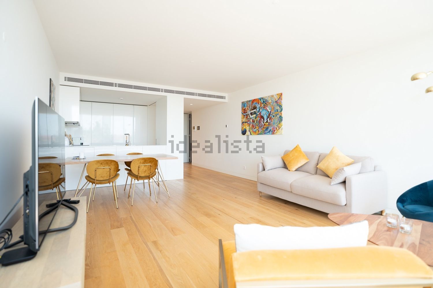 公寓 t1出售在Avenida 24 de Julho, 3 D - 客厅