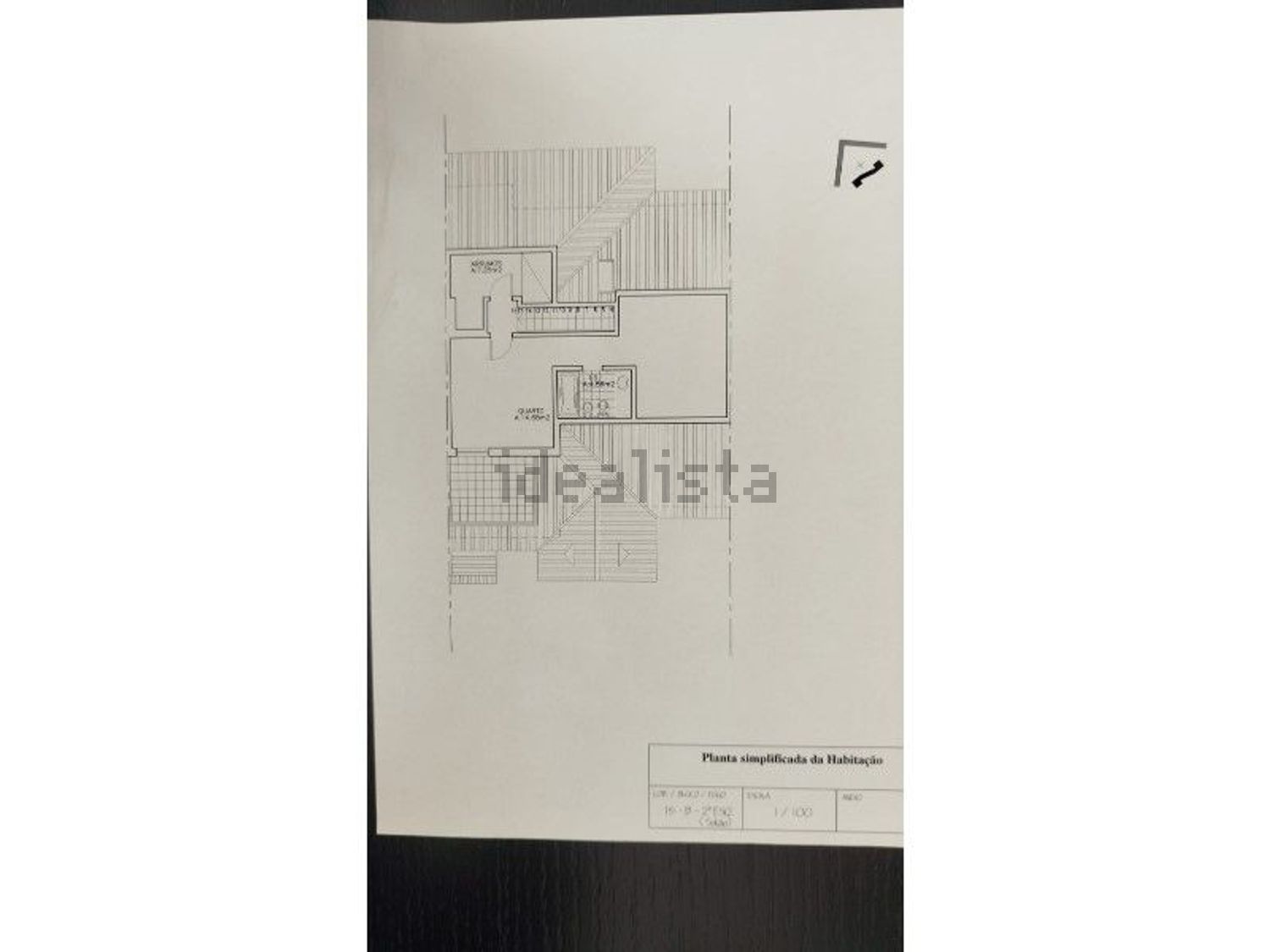 公寓 t3出售在Rua do Oceano Índico, 8 - 平面图