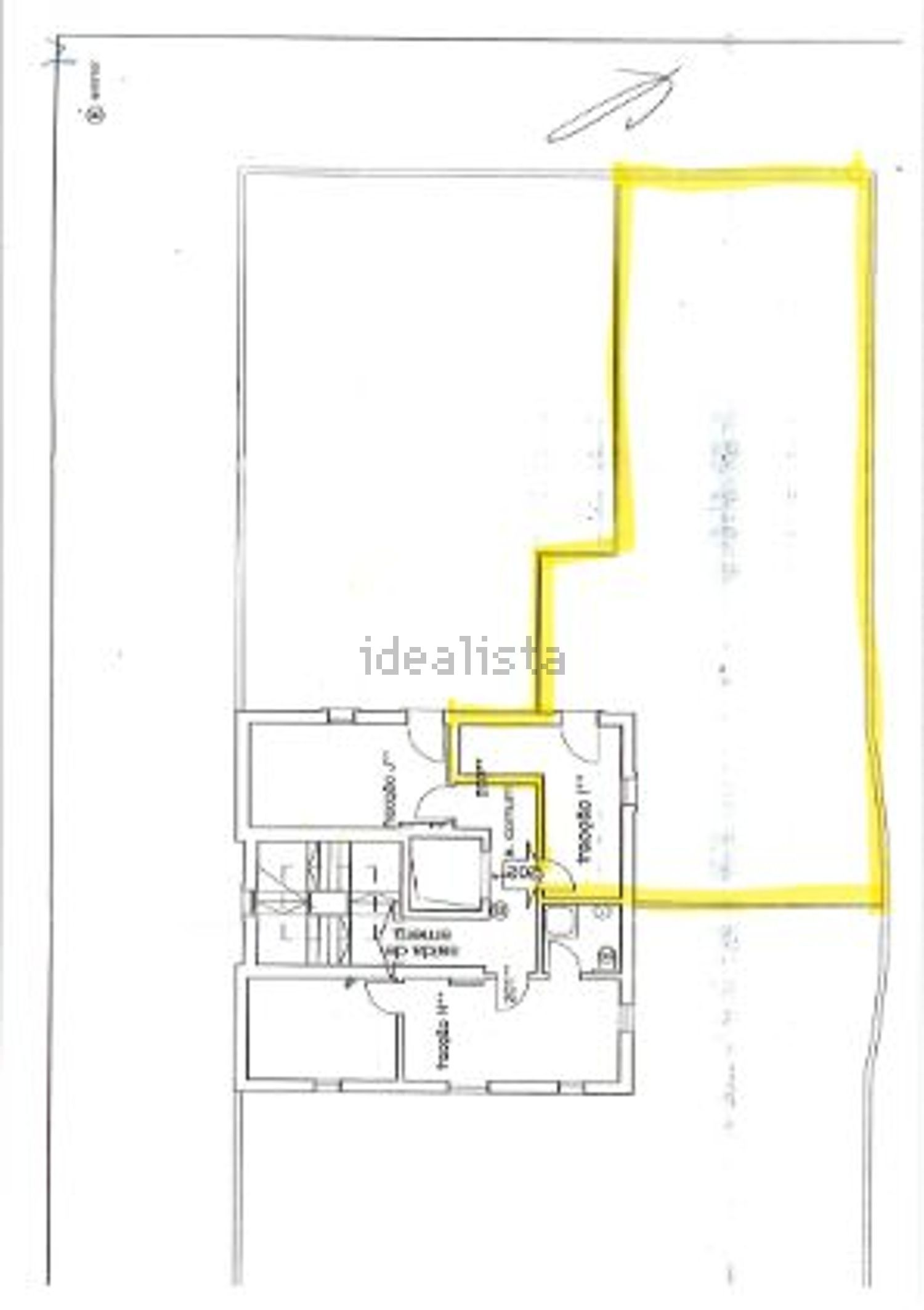 公寓 t2出售在 Urbanização Boca Do Rio - 平面图