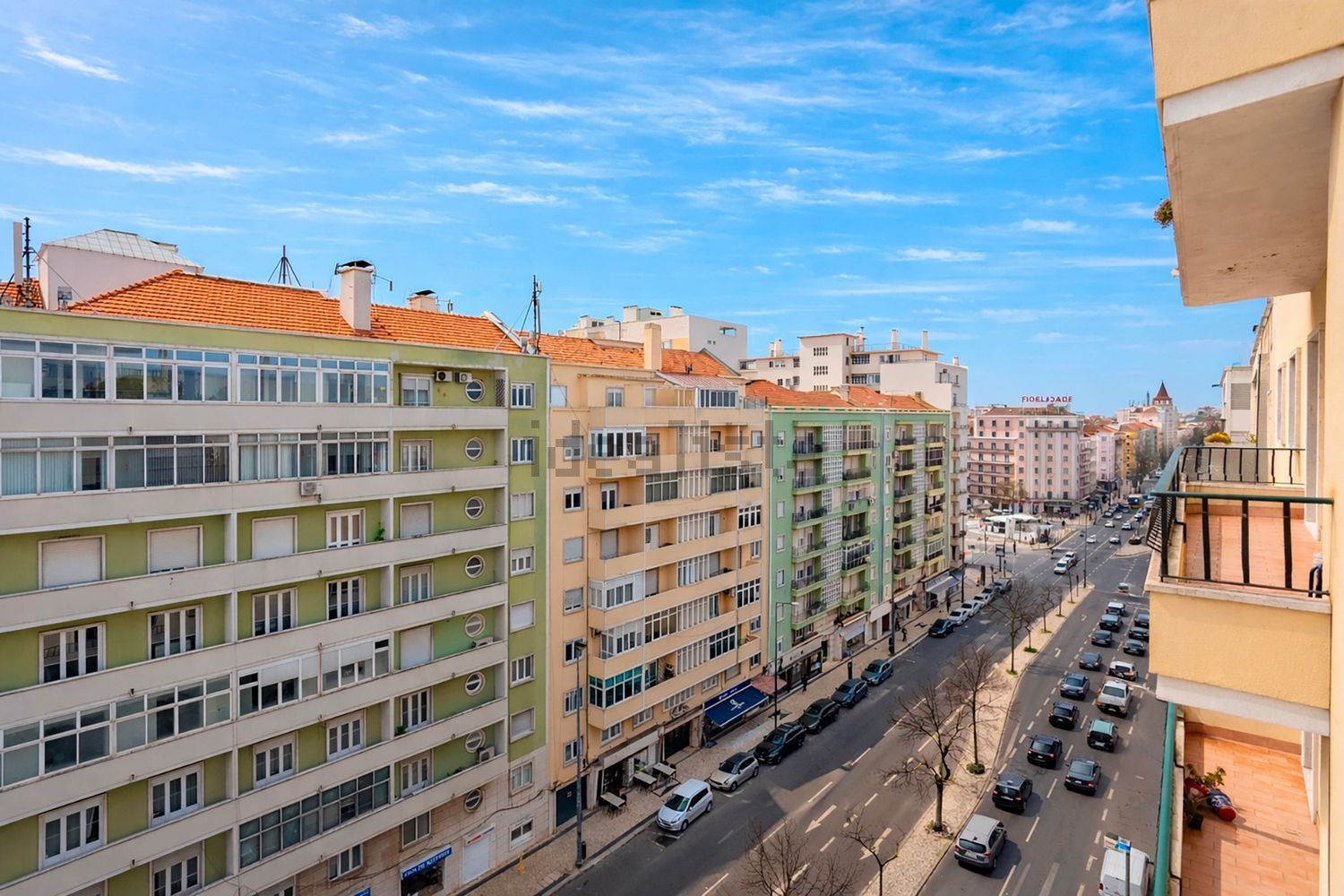出租公寓 t4在Avenida de Roma - 视线
