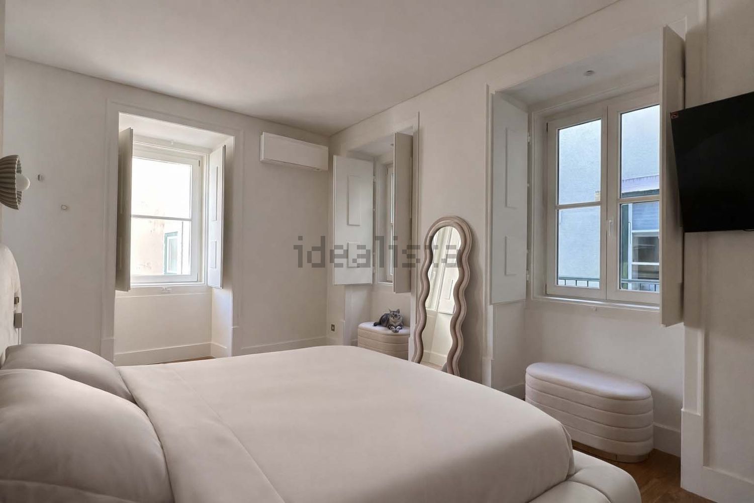 出租公寓 t3在Praça da Figueira, 7 C - 卧室
