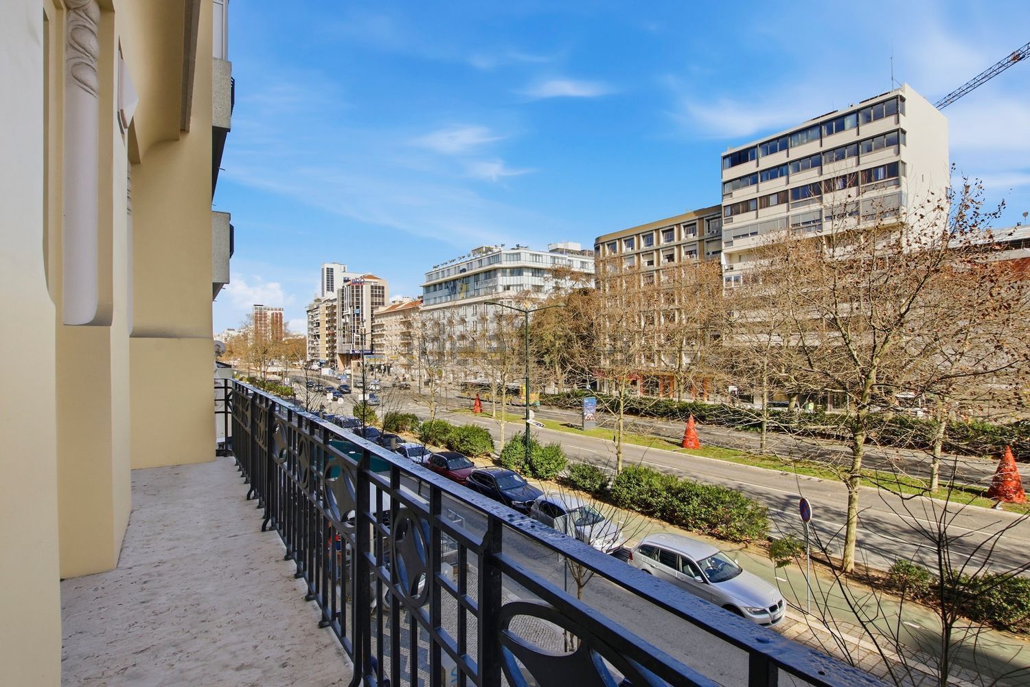 出租公寓 t2在Avenida da República, 49 - 阳台