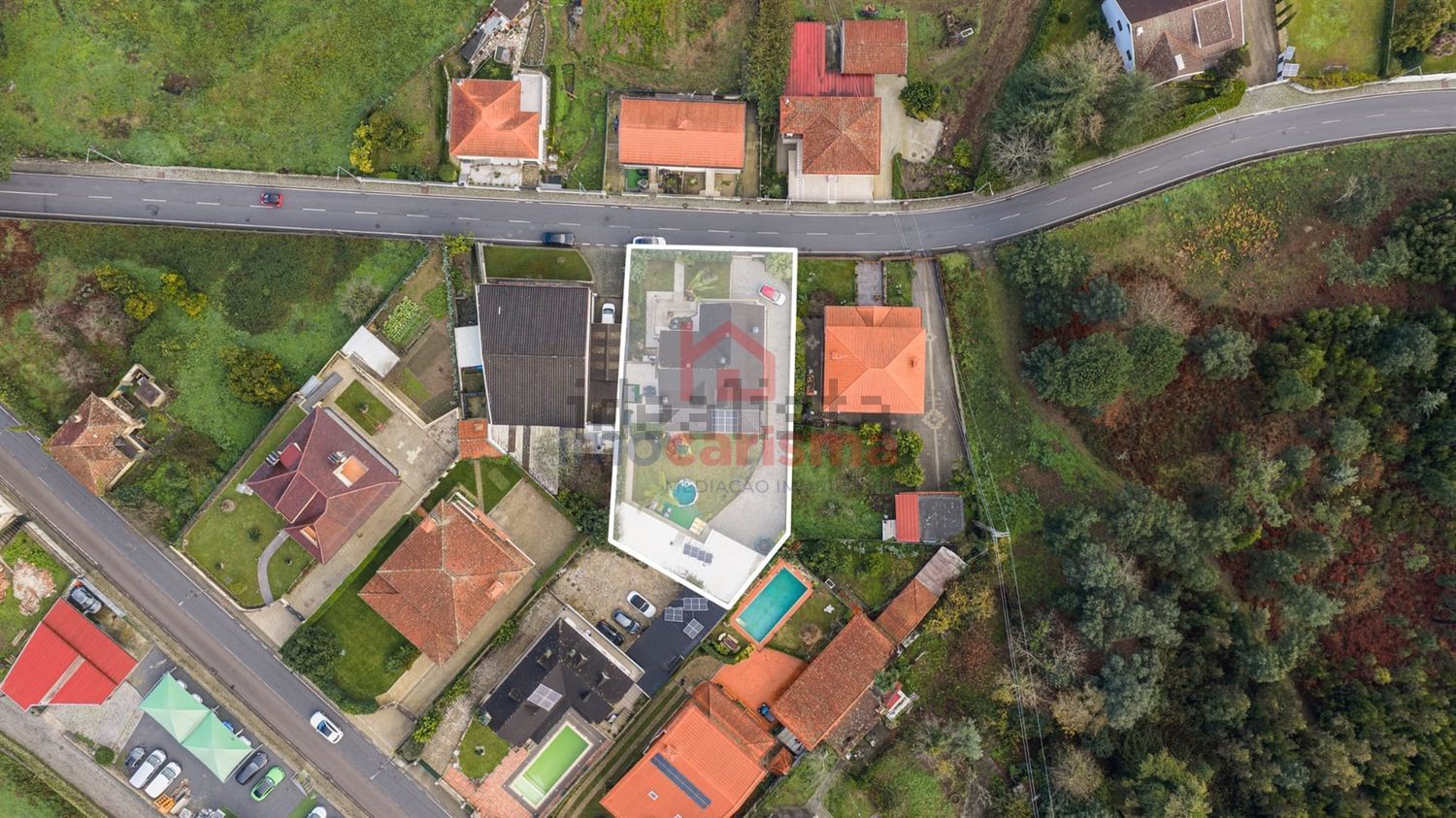 小楼房或独栋别墅出售在 Santo Tirso - Couto - Burgães - 阳台