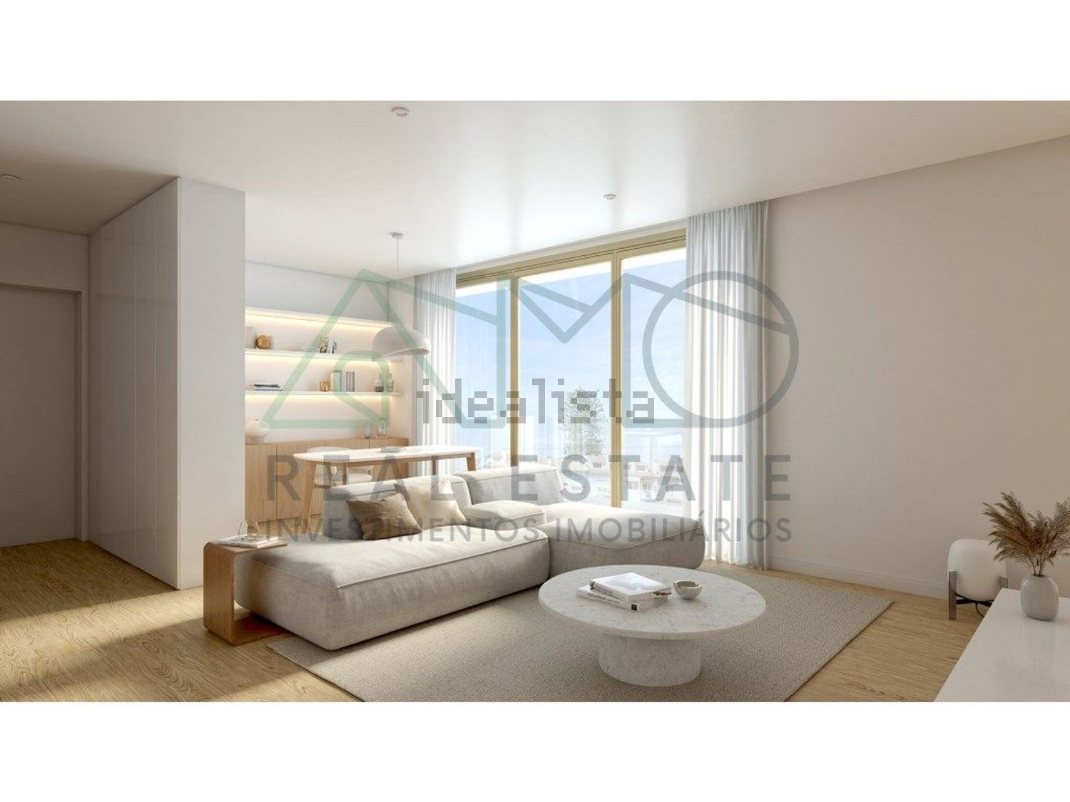 公寓 t2出售在 Bairro do Liceu - 5 Bicas - 客厅