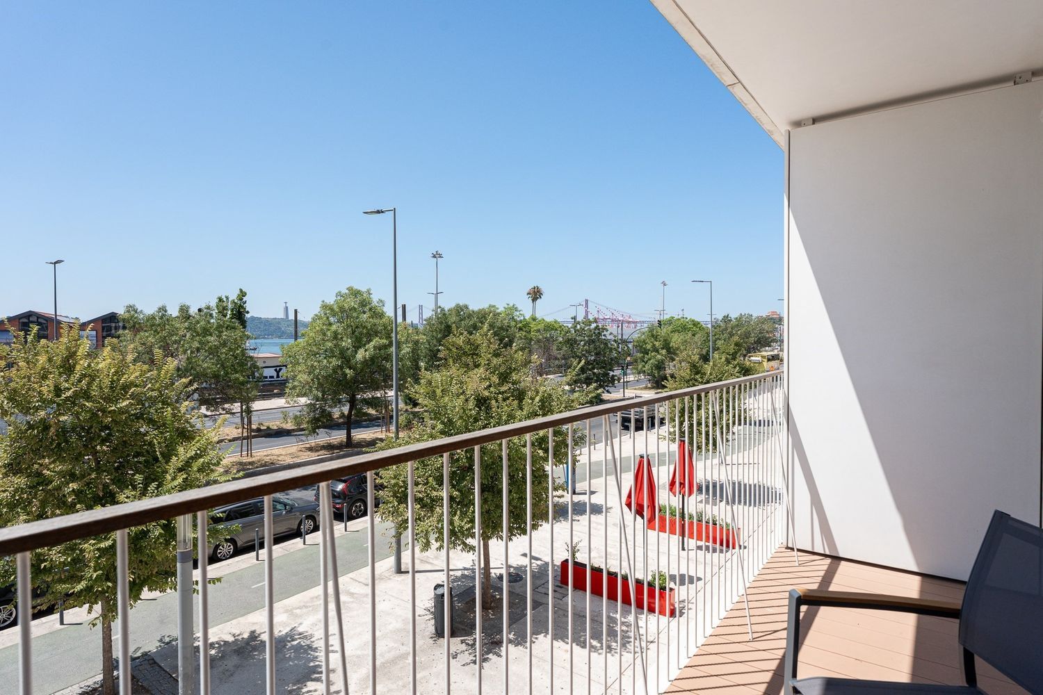公寓 t1出售在Avenida 24 de Julho, 3 D - 阳台