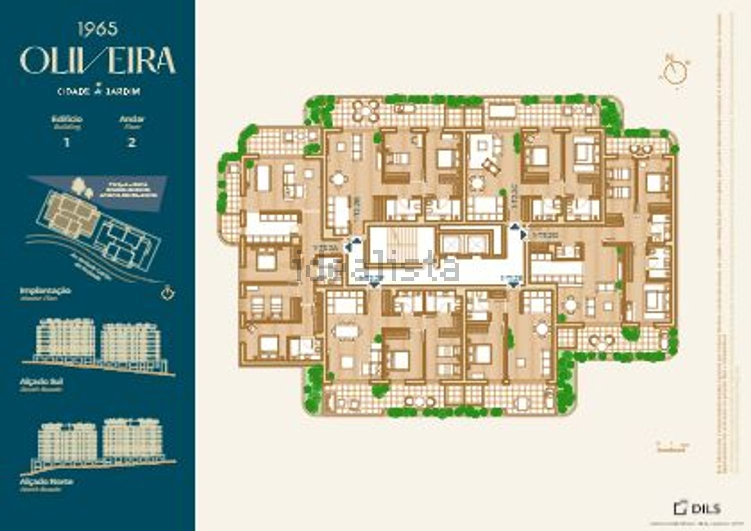 公寓 t3出售在Avenida António Galvão de Andrade, 2660 - 平面图