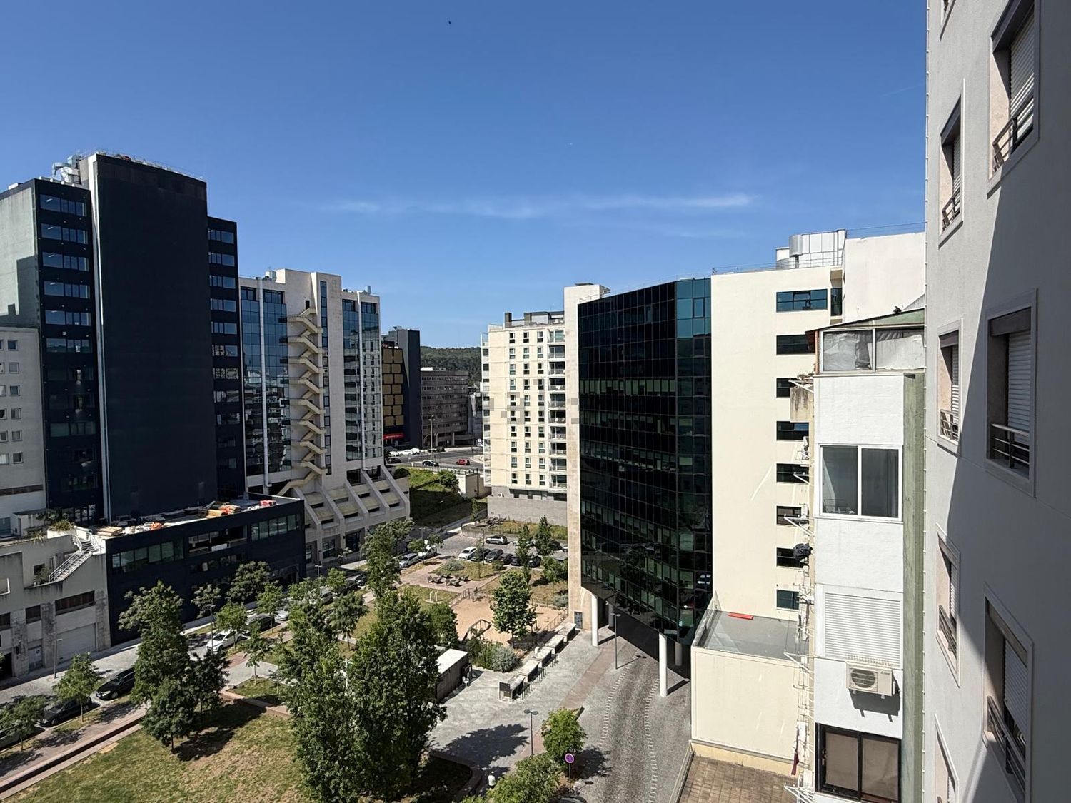 出租公寓 t1在Avenida Columbano Bordalo Pinheiro - 视线