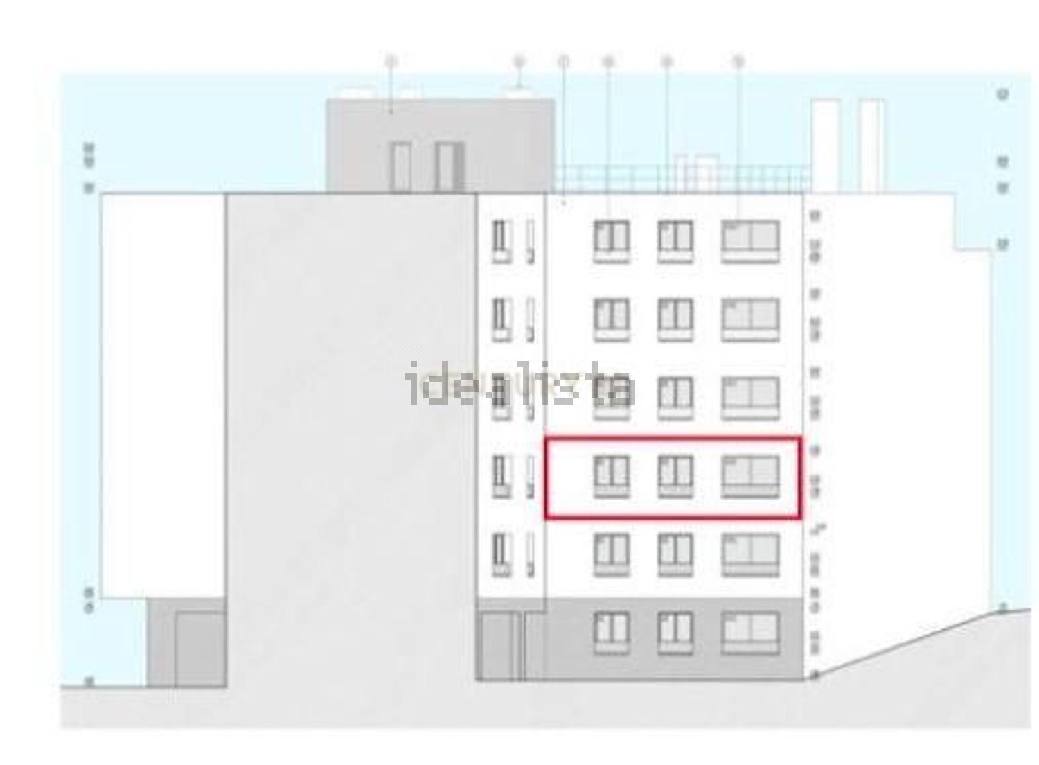公寓 t2出售在Rua da Recosta, 43 - 平面图