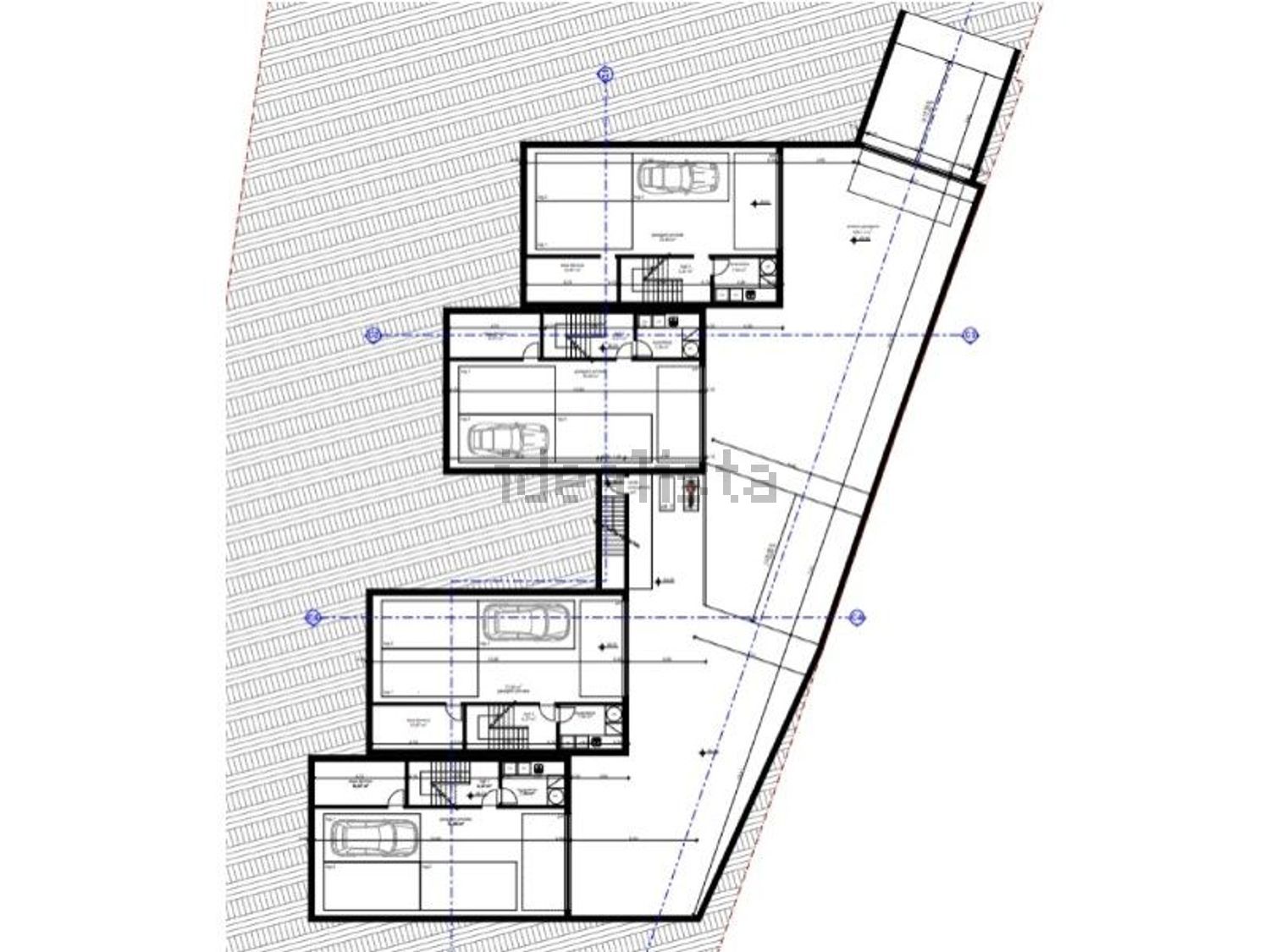 小楼房或别墅出售在Praceta Luís de Camões s/n - 平面图