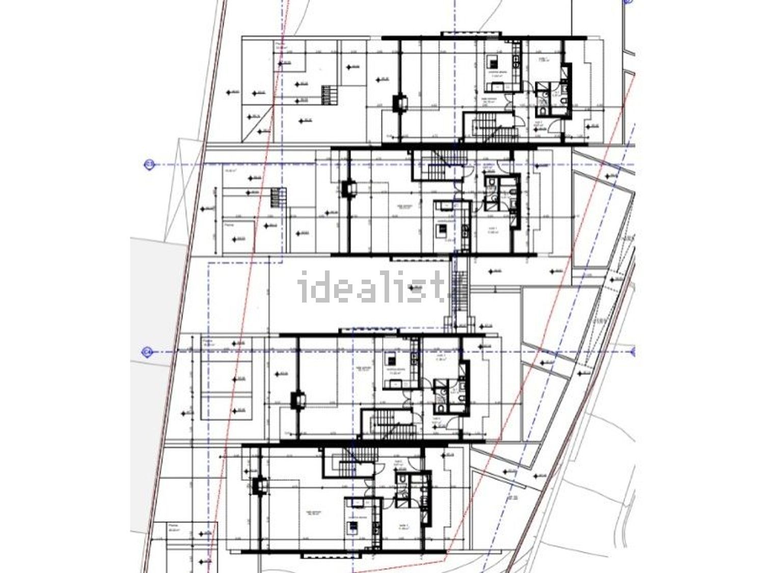 小楼房或别墅出售在Praceta Luís de Camões s/n - 平面图