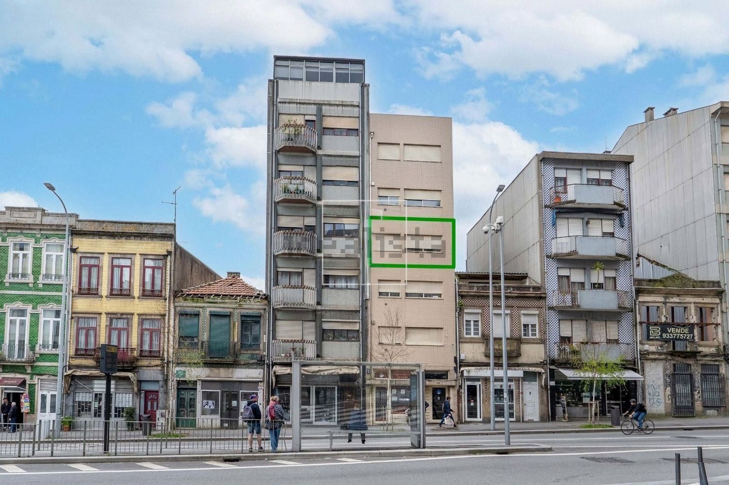 出租t0（单人公寓）在Avenida de Fernão de Magalhães - 视线
