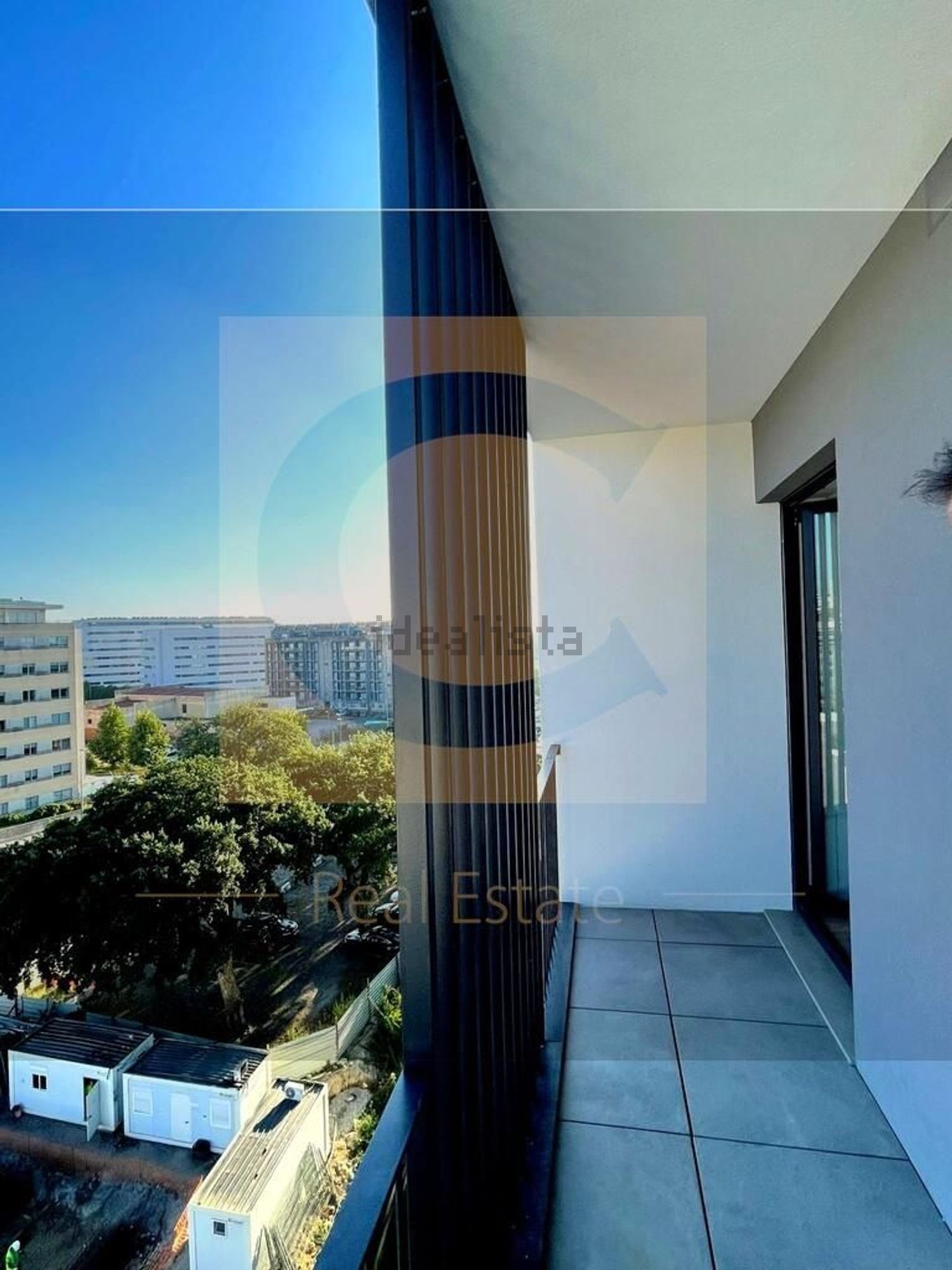 出租公寓 t1在 Hospital São João - Pólo Universitário - 阳台