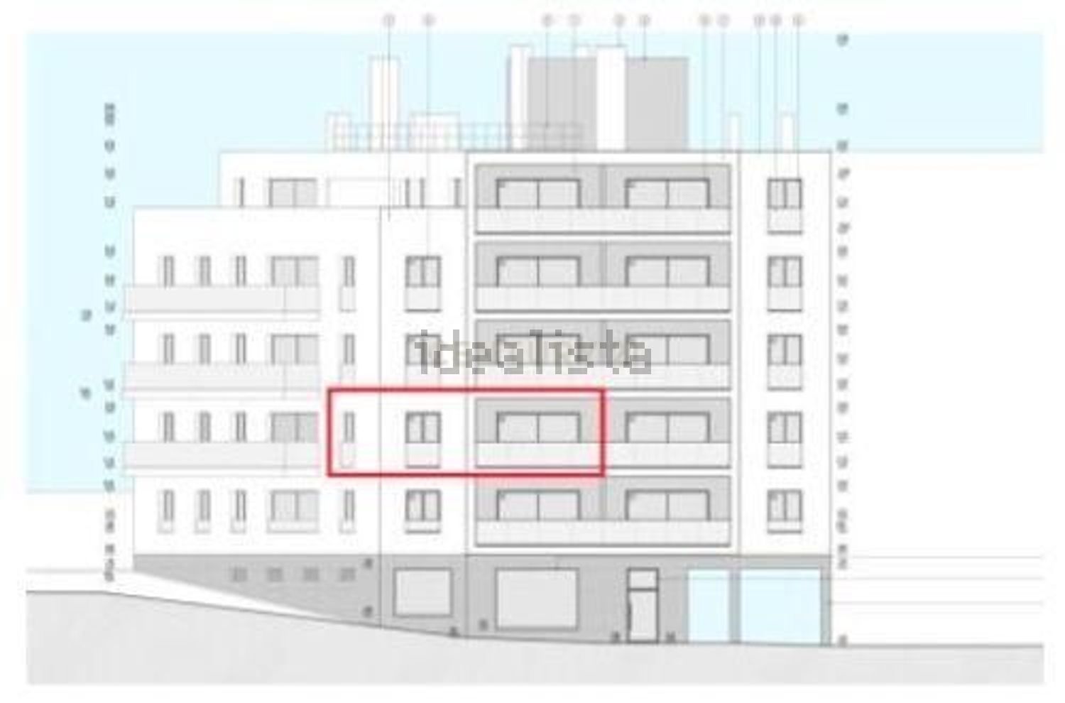 公寓 t2出售在Rua da Recosta, 43 - 平面图