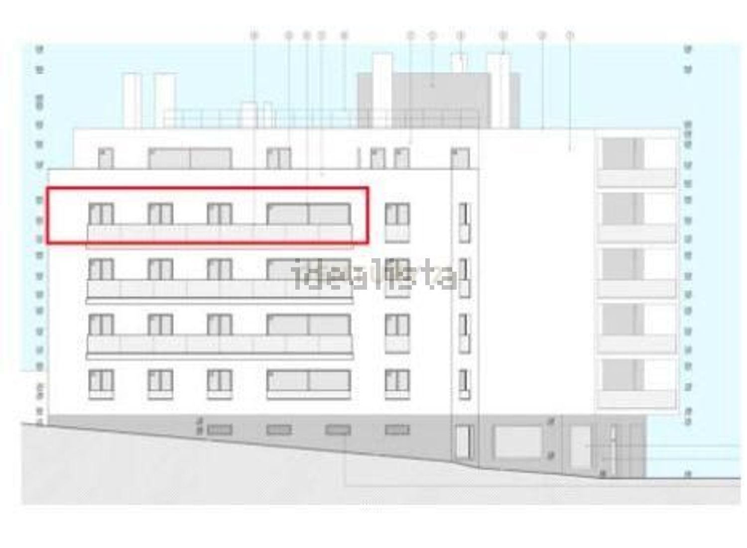 公寓 t3出售在Rua da Recosta, 43 - 平面图