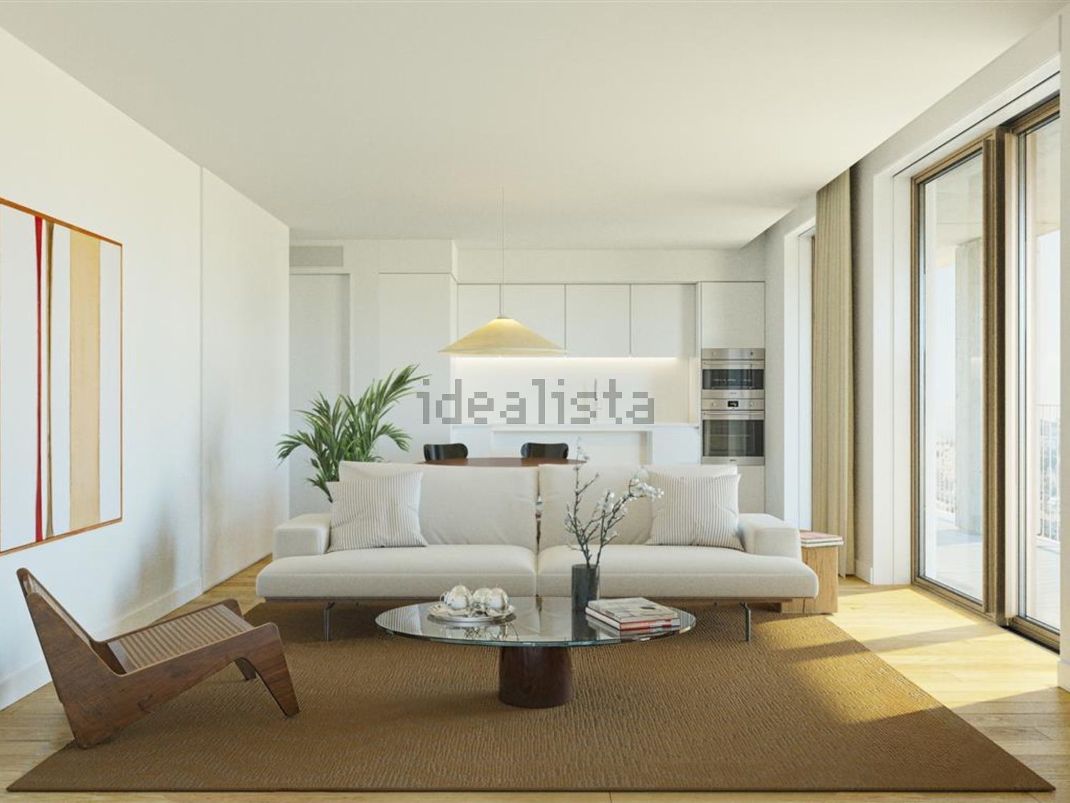 公寓 t1出售在Avenida de Fernão de Magalhães, 75 - 客厅