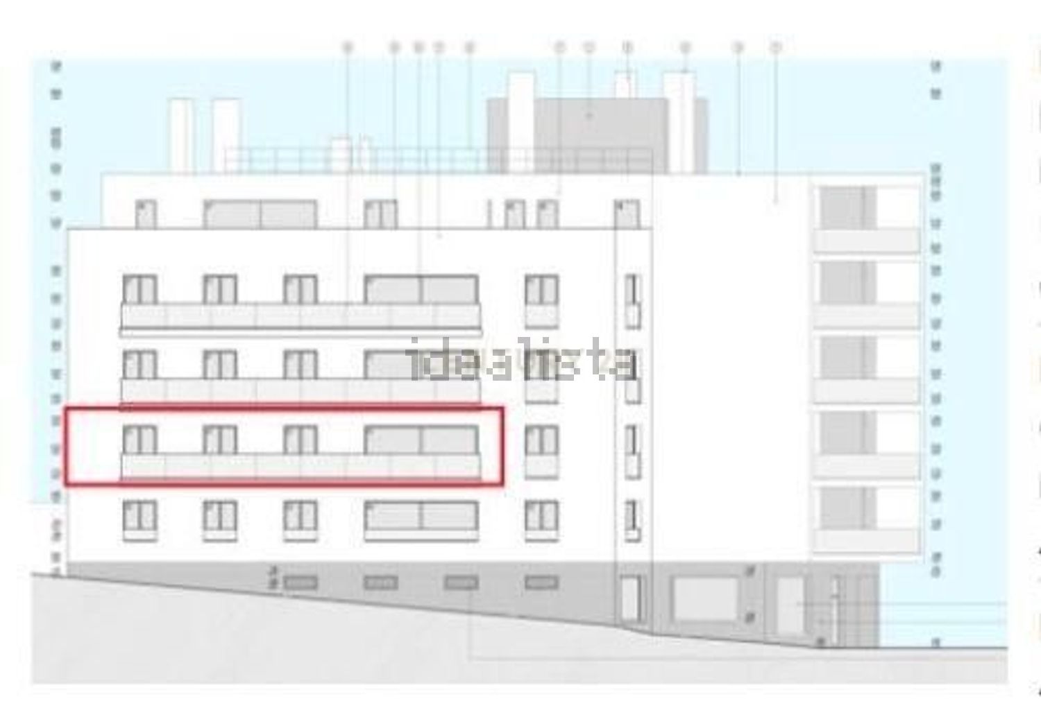 公寓 t3出售在Rua da Recosta, 43 - 平面图
