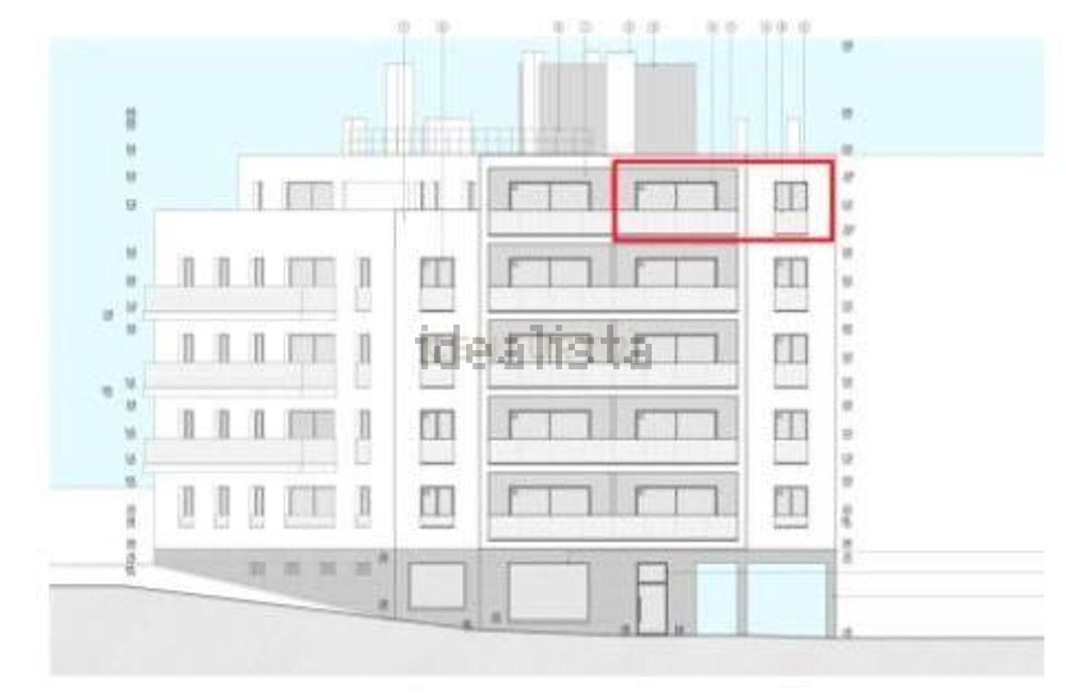公寓 t2出售在Rua da Recosta, 43 - 平面图