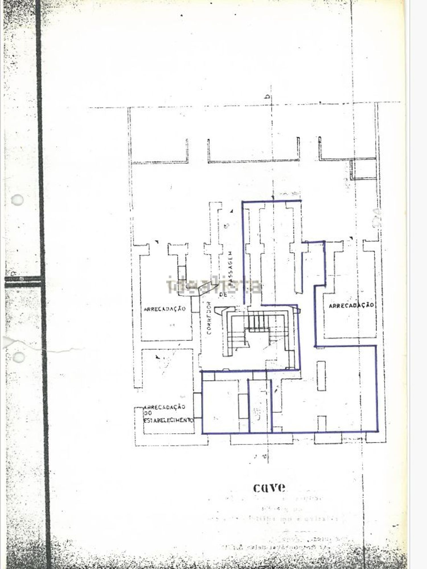 公寓 t2出售在Rua Coronel Ferreira Simas, 14 - 平面图