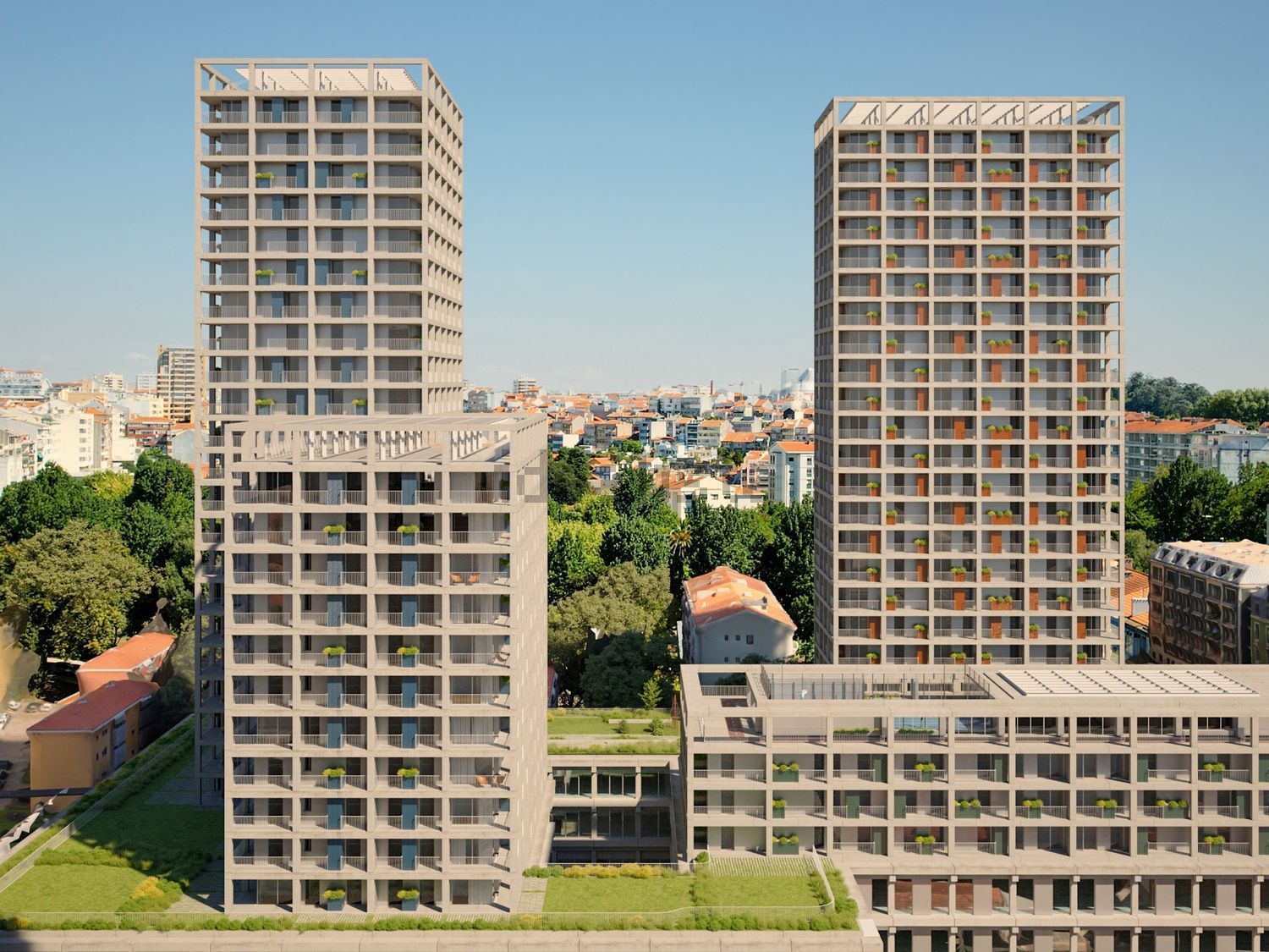 公寓 t1出售在Avenida de Fernão de Magalhães, 75 - 视线