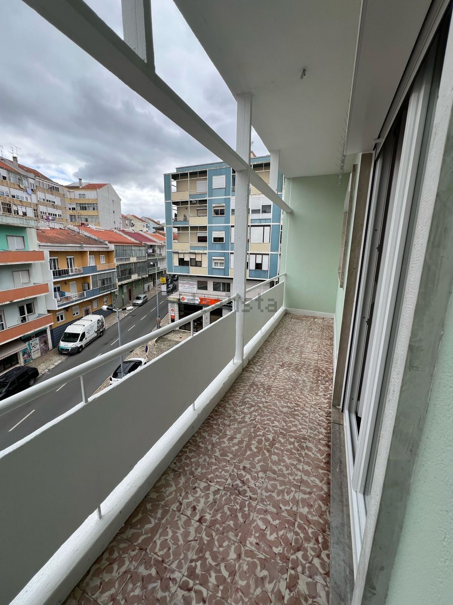 出租房间在Rua União Piedense, 52 - 阳台