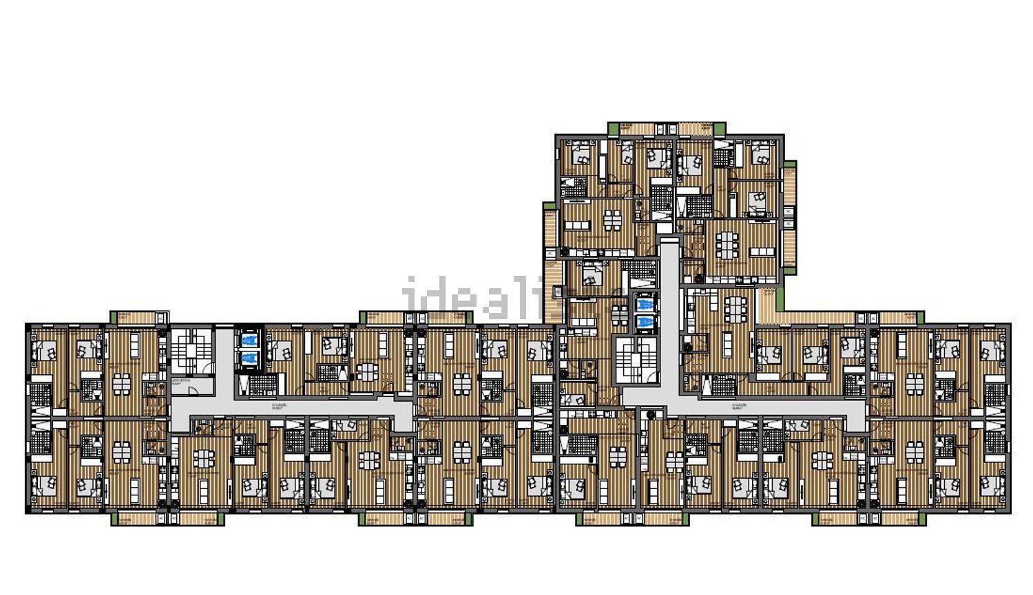公寓 t2出售在Rua de Silva Porto - 平面图