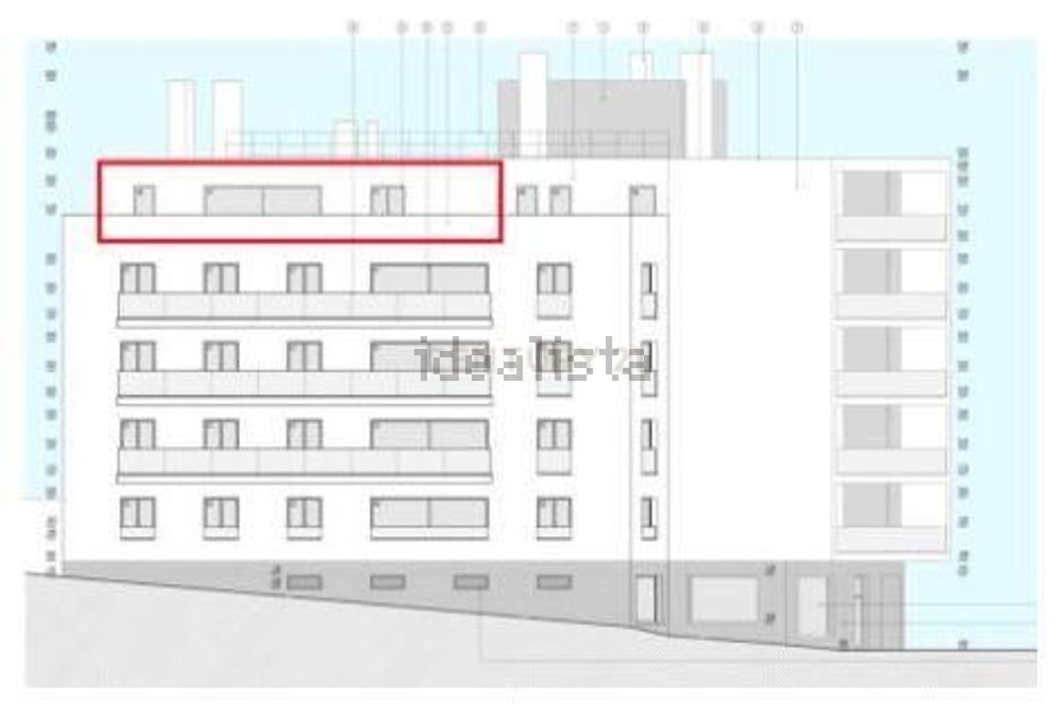 公寓 t3出售在Rua da Recosta, 43 - 平面图