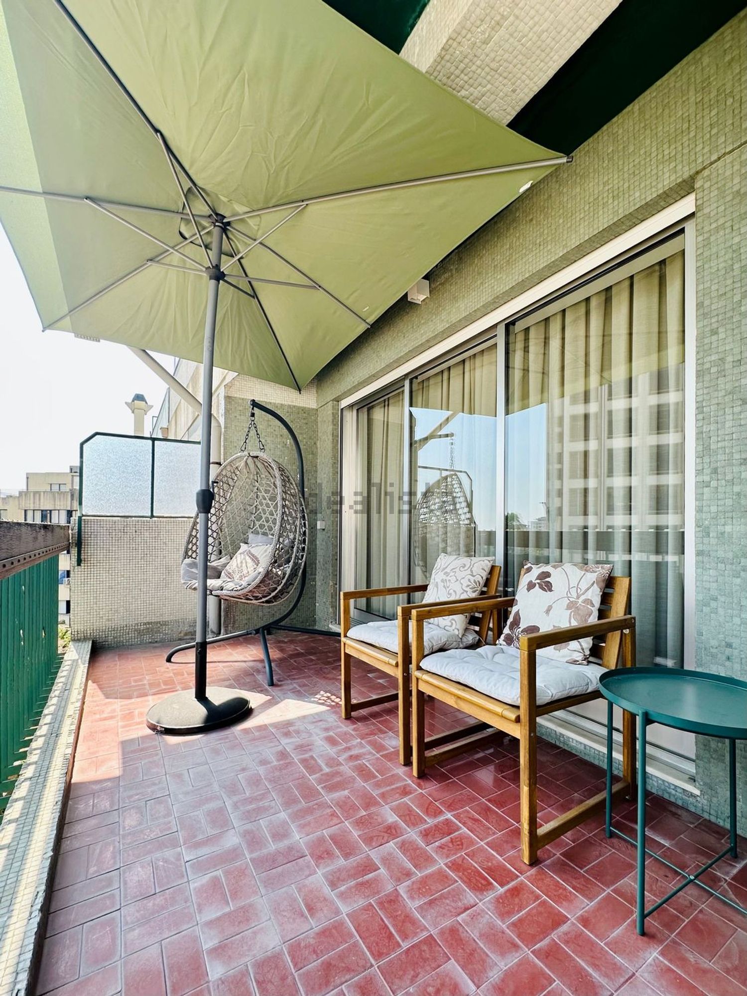 出租公寓 t3在Largo de Ferreira Lapa, 78 - 阳台
