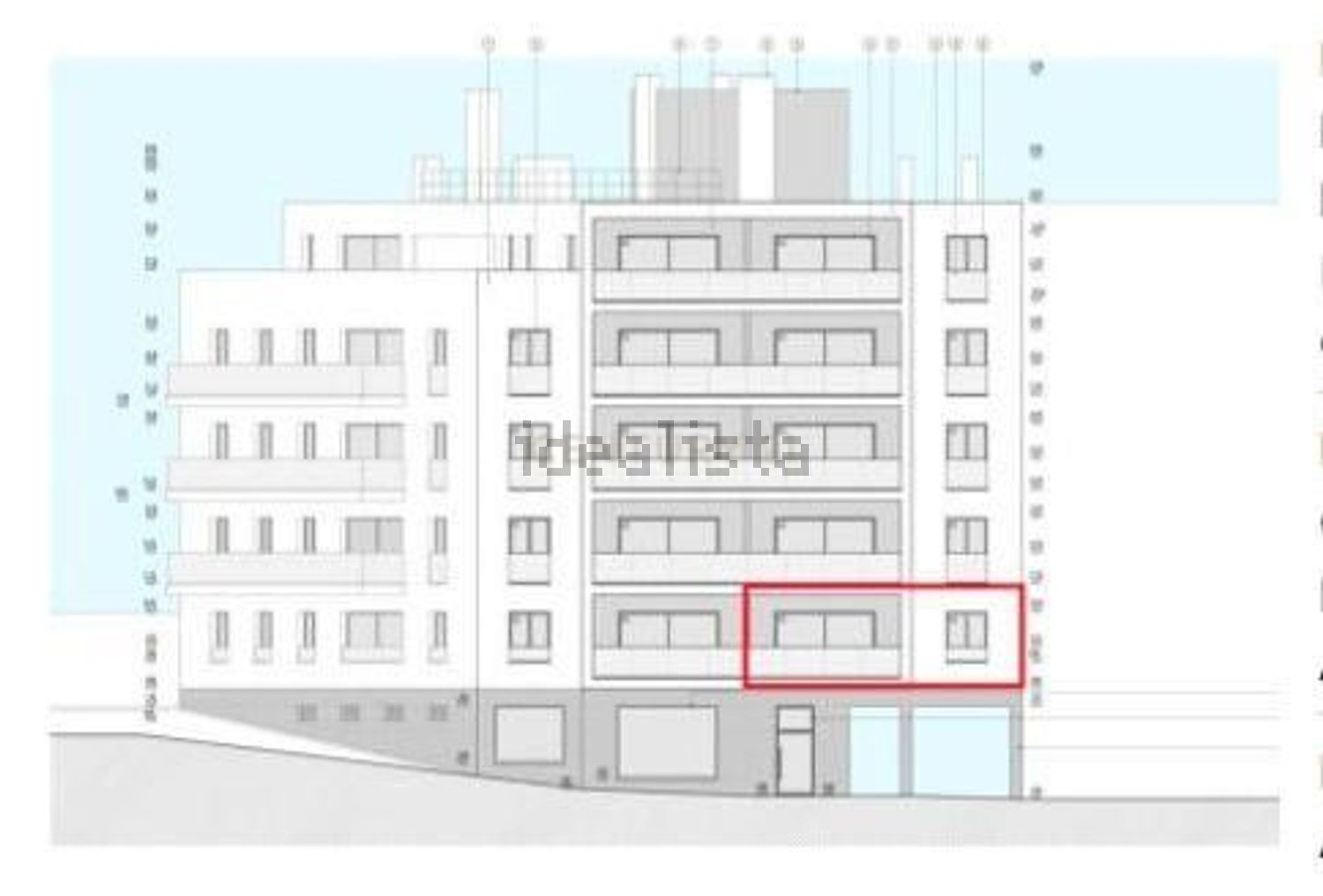 公寓 t2出售在Rua da Recosta, 43 - 平面图