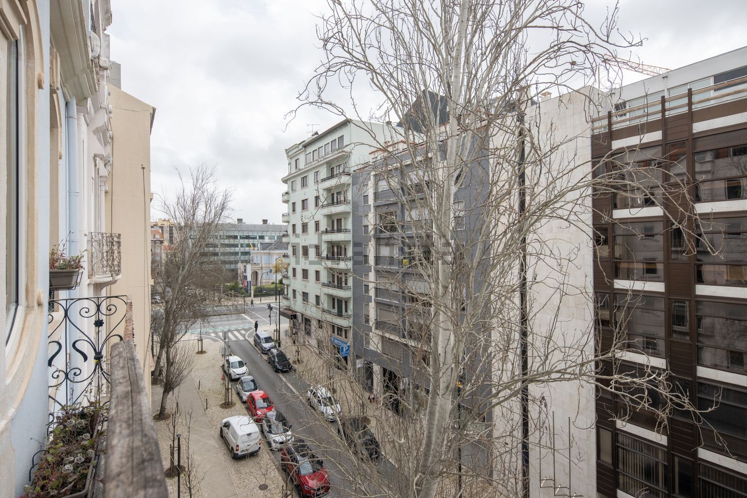 出租公寓 t3在 Gulbenkian - Praça Espanha - 视线