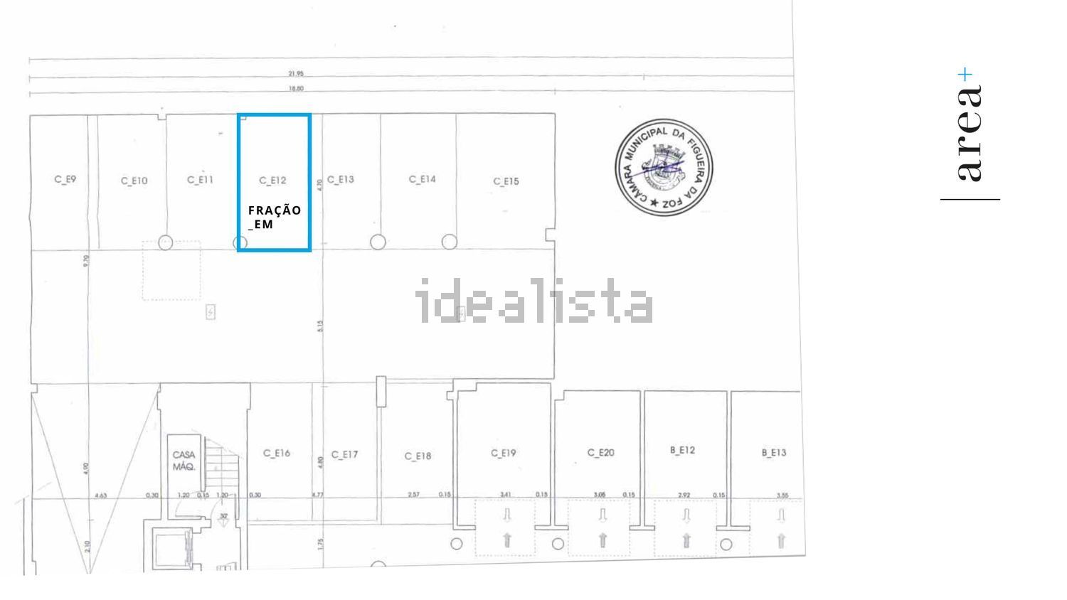 公寓 t3出售在Rua Professor Vitor Rebelo, 34 - 平面图