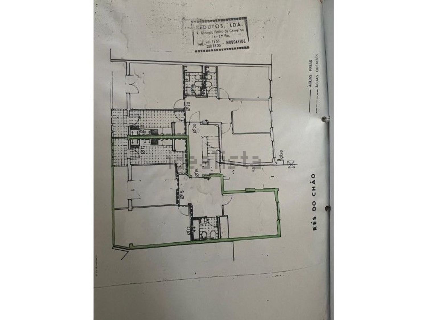 公寓 t2出售在Rua Amílcar Buíssa, 7 - 平面图