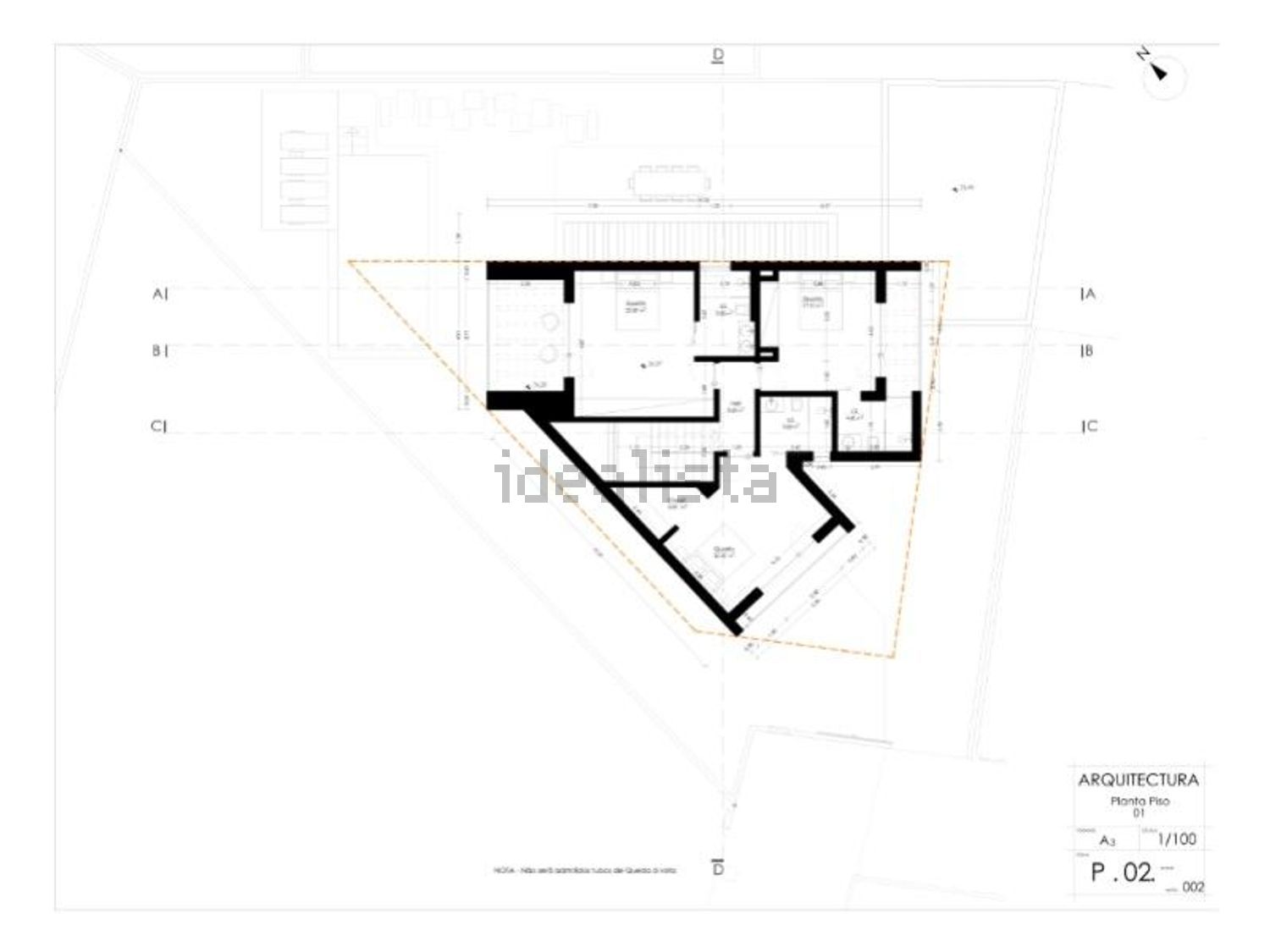 小楼房或独栋别墅出售在 Vila Nogueira de Azeitão - 平面图