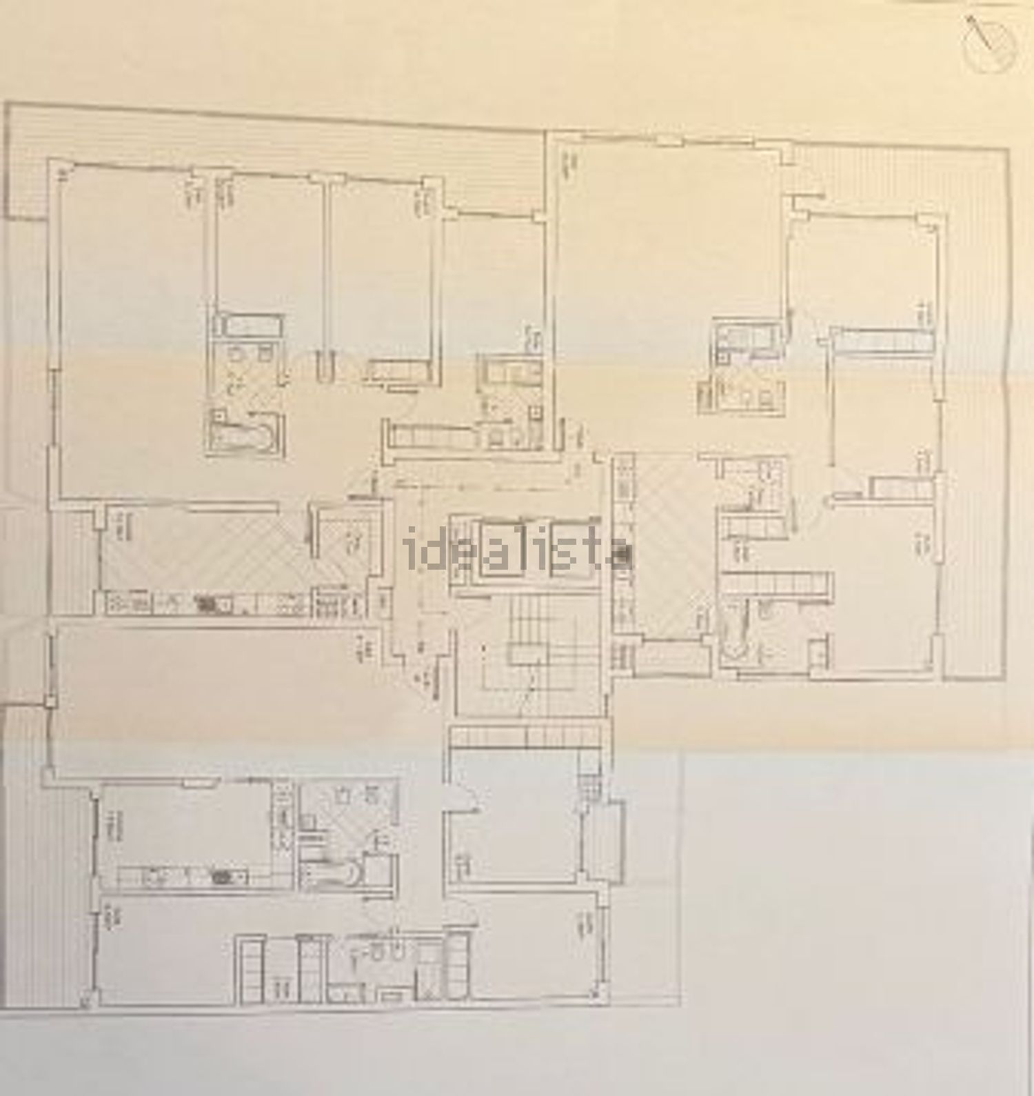 公寓 t3出售在Rua Hermínia Silva - 平面图