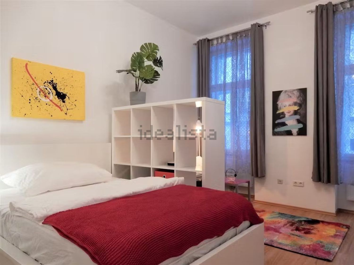 出租公寓 t1在Avenida de Sidónio Pais, 93 - 卧室