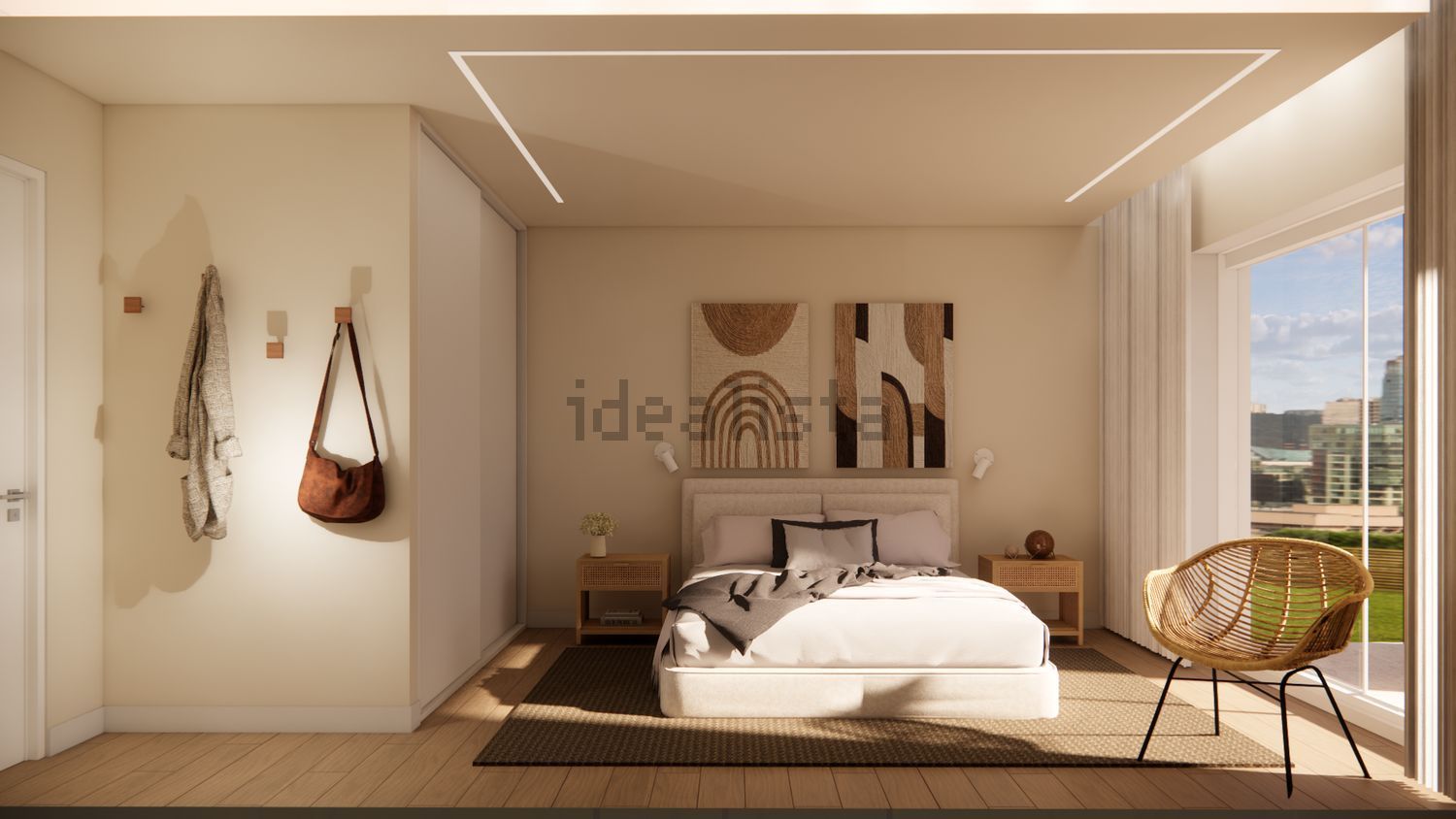 公寓 t3出售在 Val'Flores - 卧室