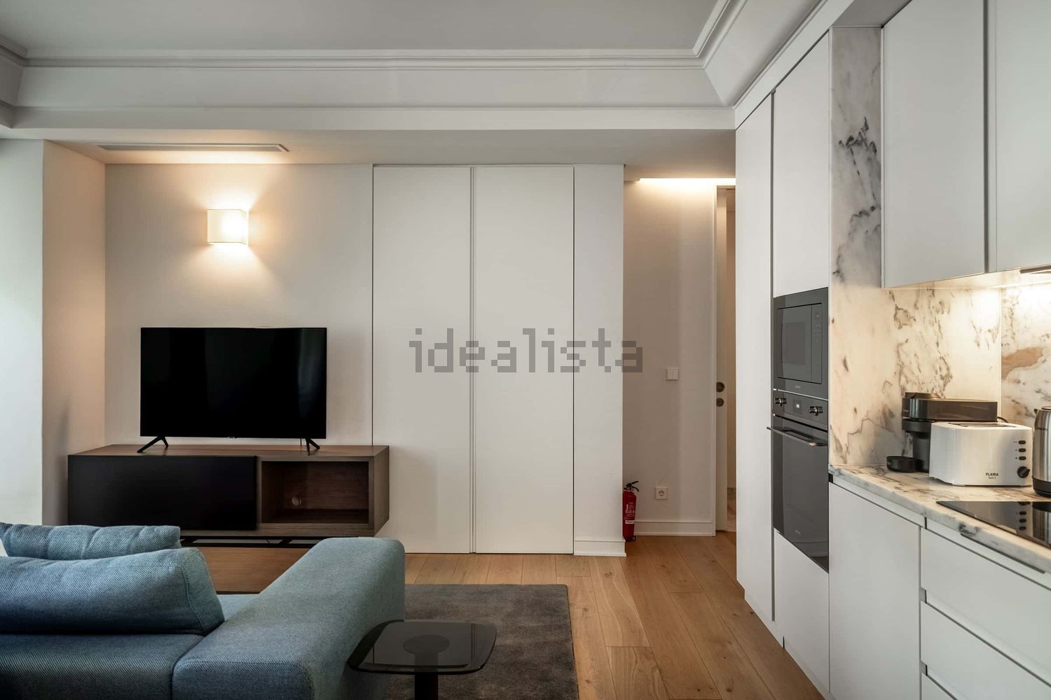 出租公寓 t1在Avenida António Augusto de Aguiar, 23 - 客厅