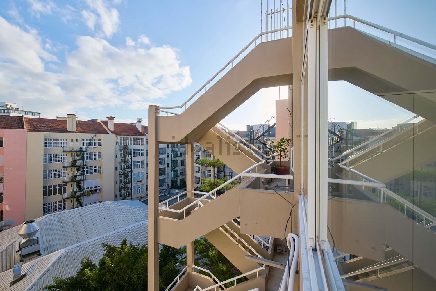 出租房间在Avenida de Berna, 35 - 阳台