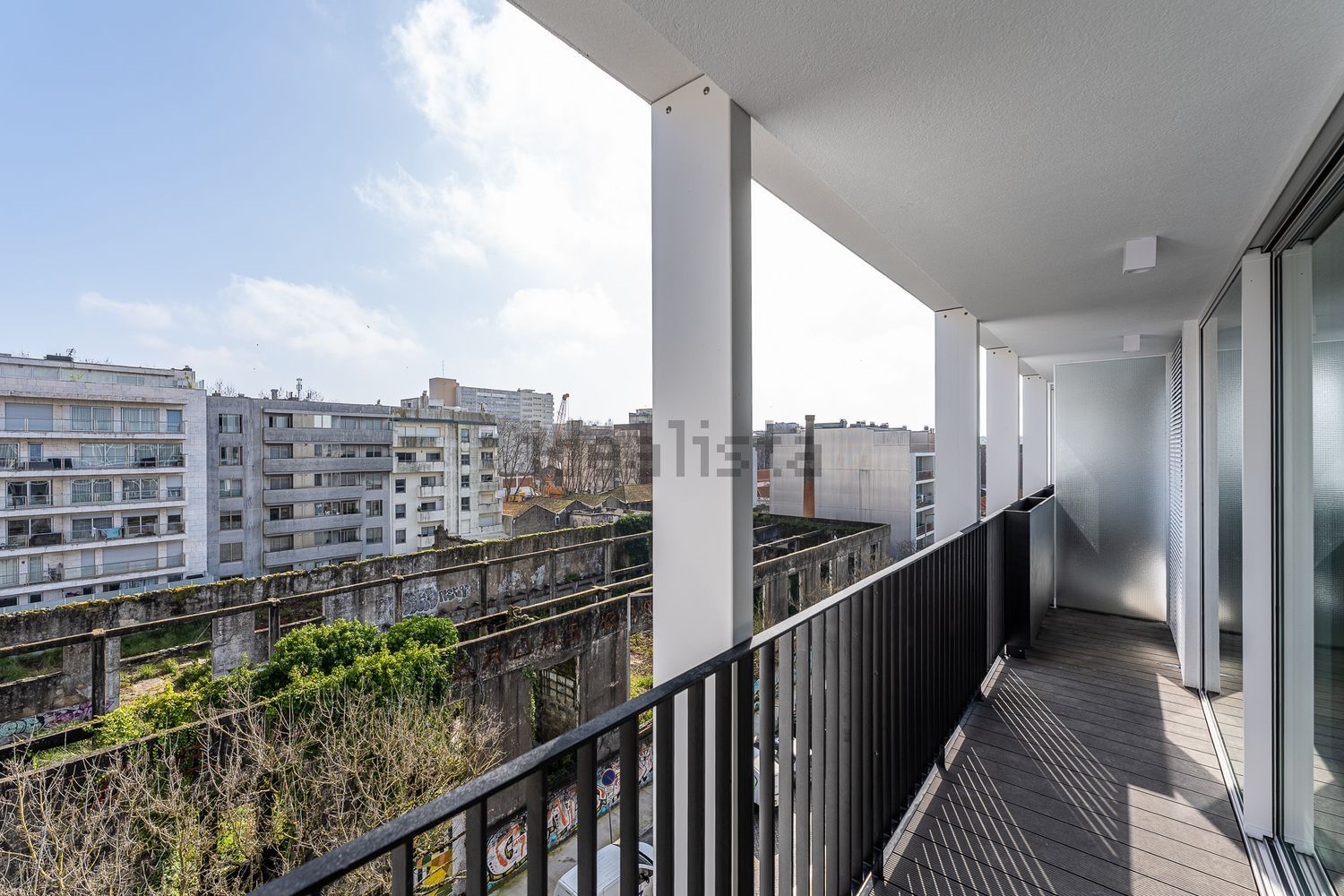 公寓 t2出售在Rua Conselheiro Costa Braga - 阳台