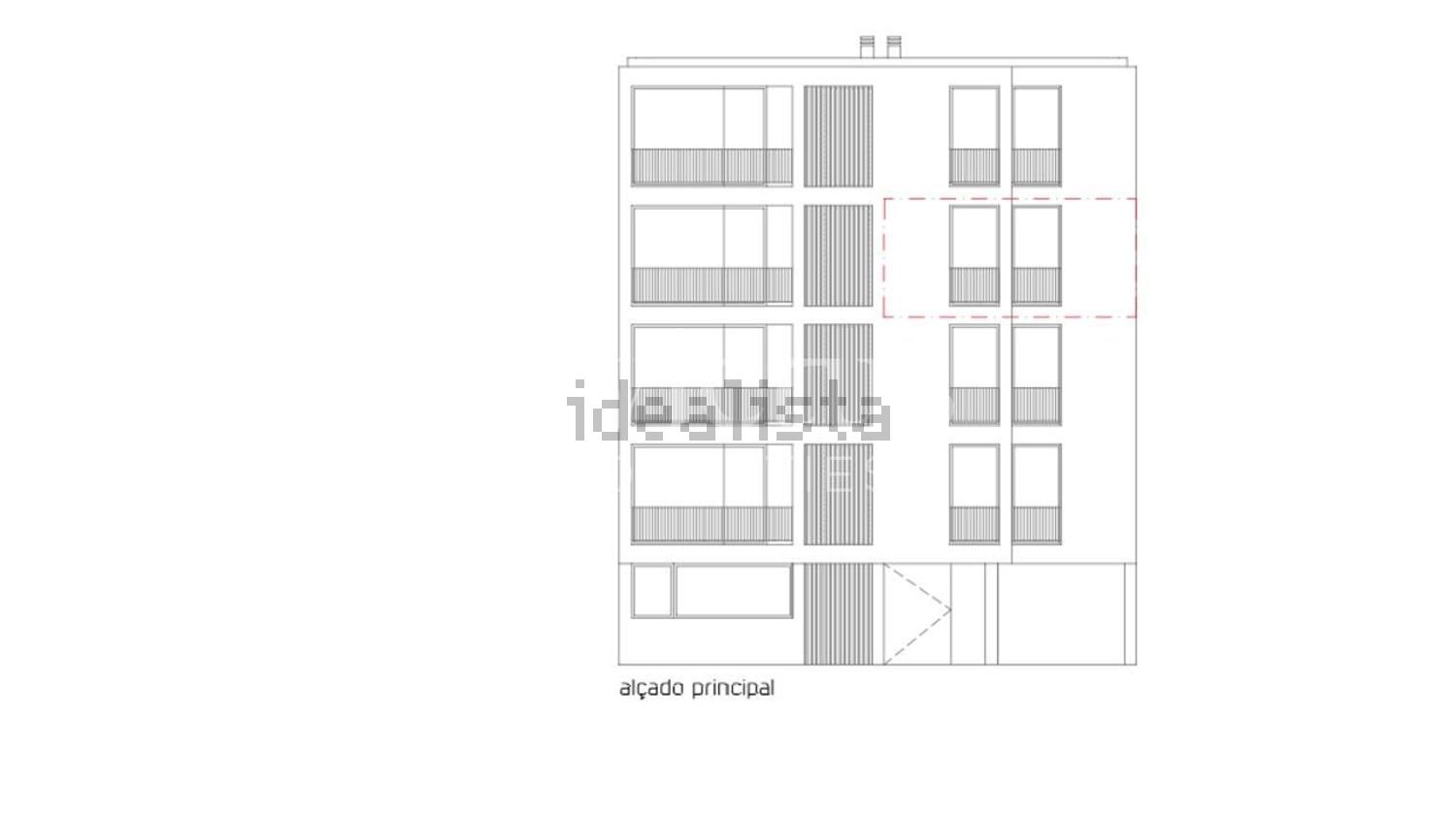 公寓 t2出售在Rua de São Gens s/n - 平面图