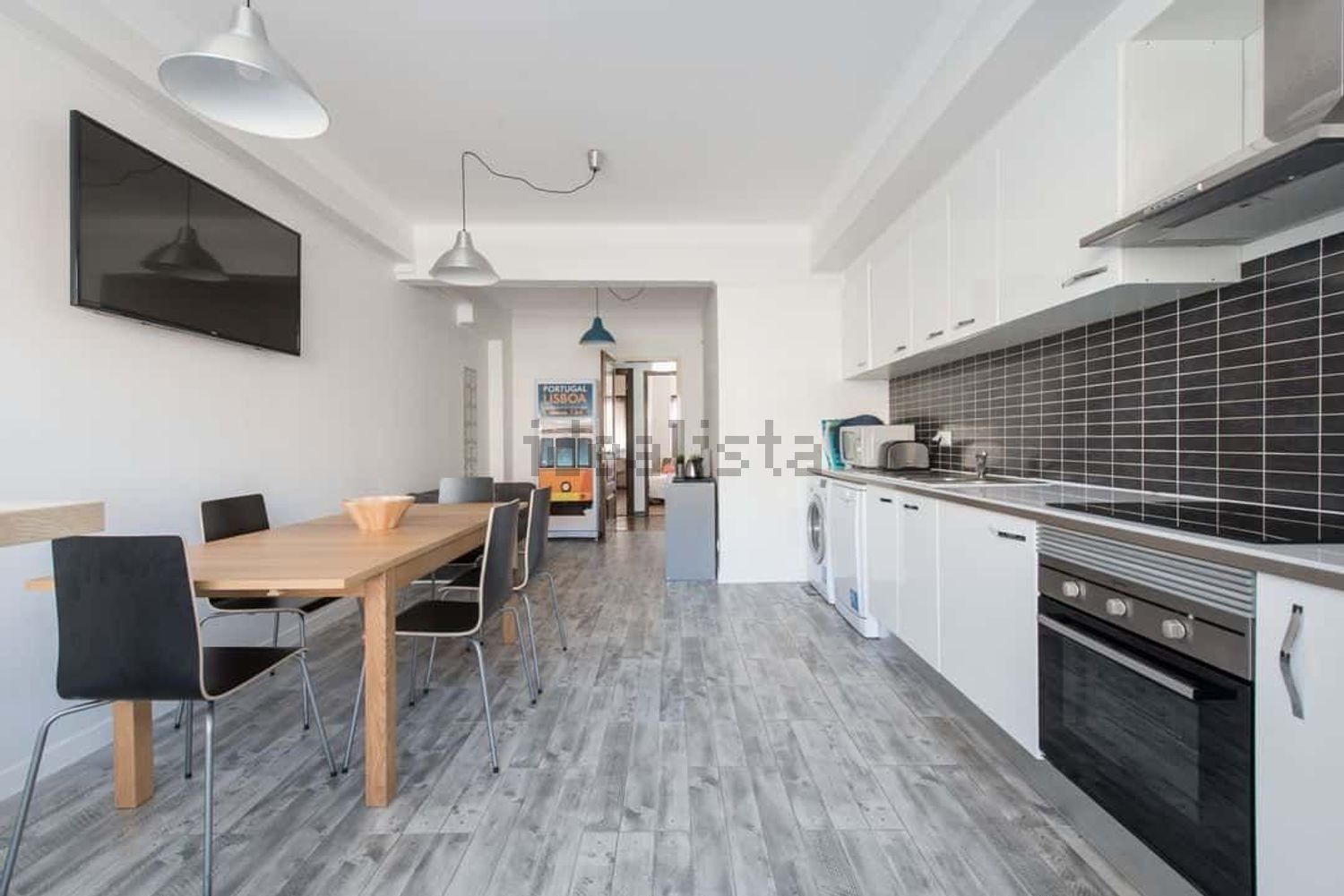 出租房间在Avenida Visconde de Valmor, 20 - 厨房