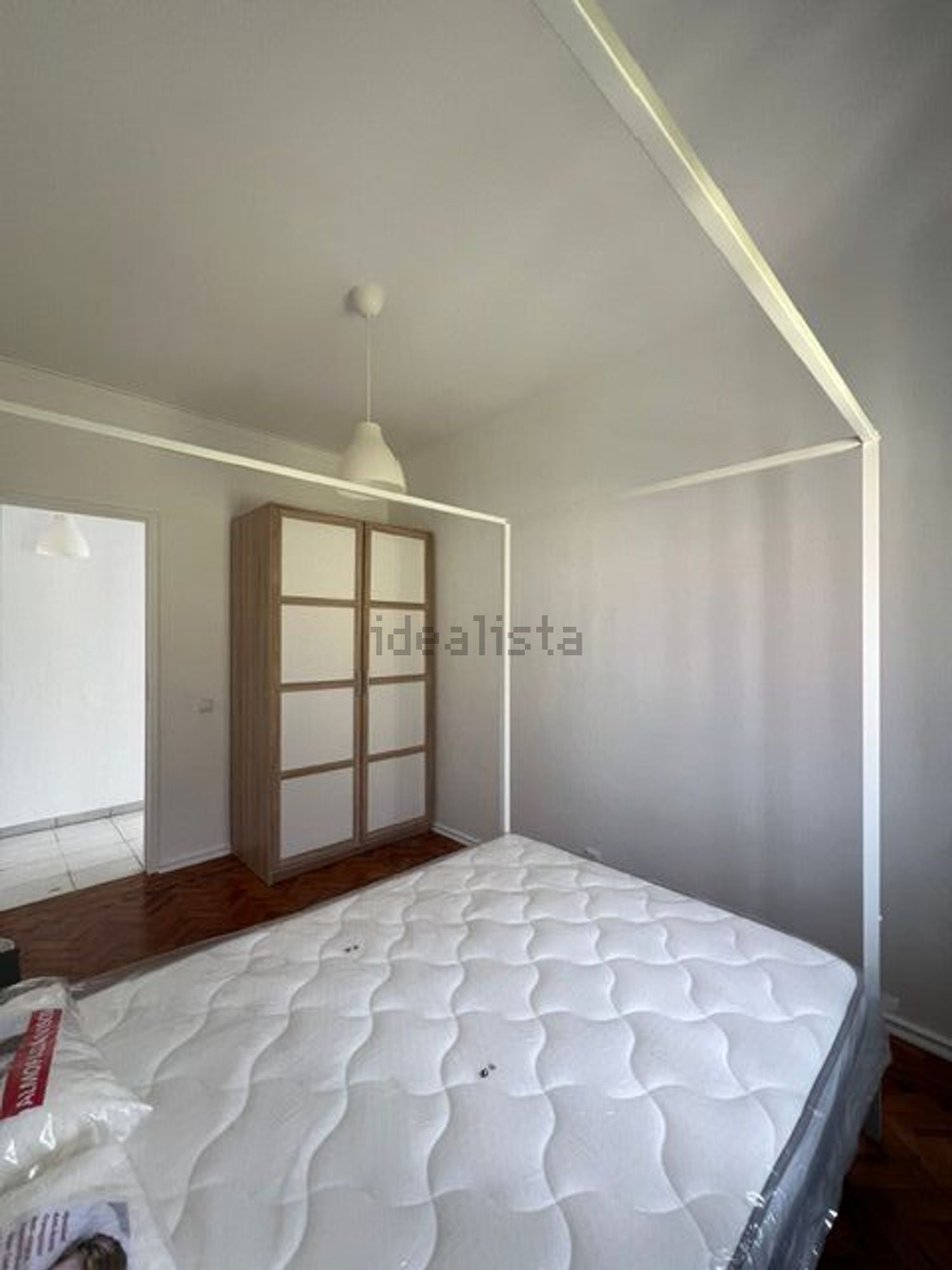 出租公寓 t2在Rua dos Pinheiros - 卧室