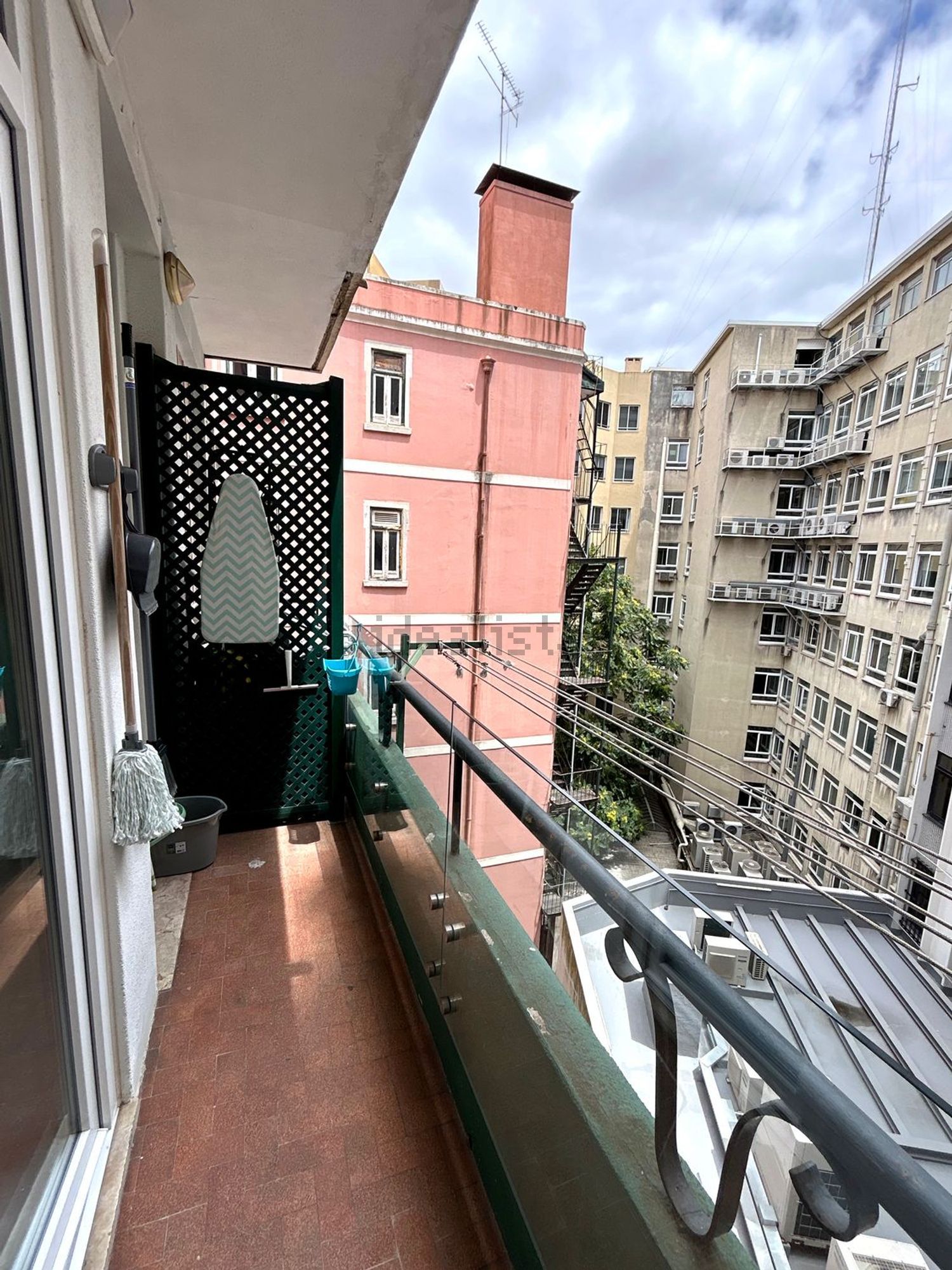 出租公寓 t3在Rua Braamcamp, 15 - 露台