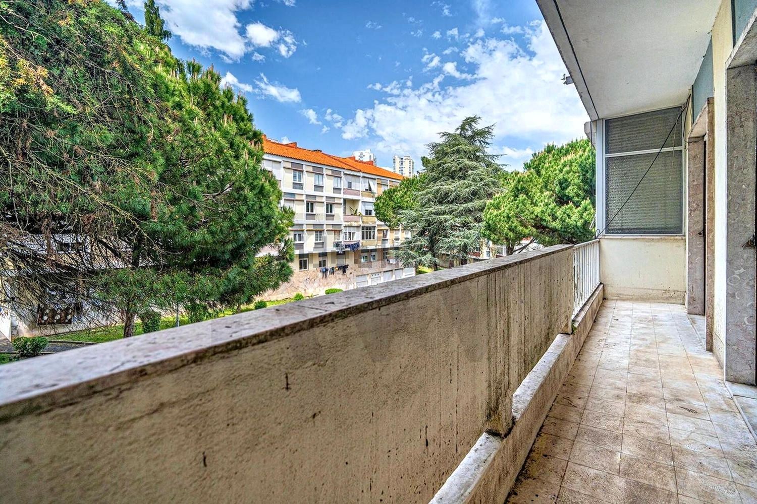 公寓 t2出售在 Centro de Queluz - 阳台