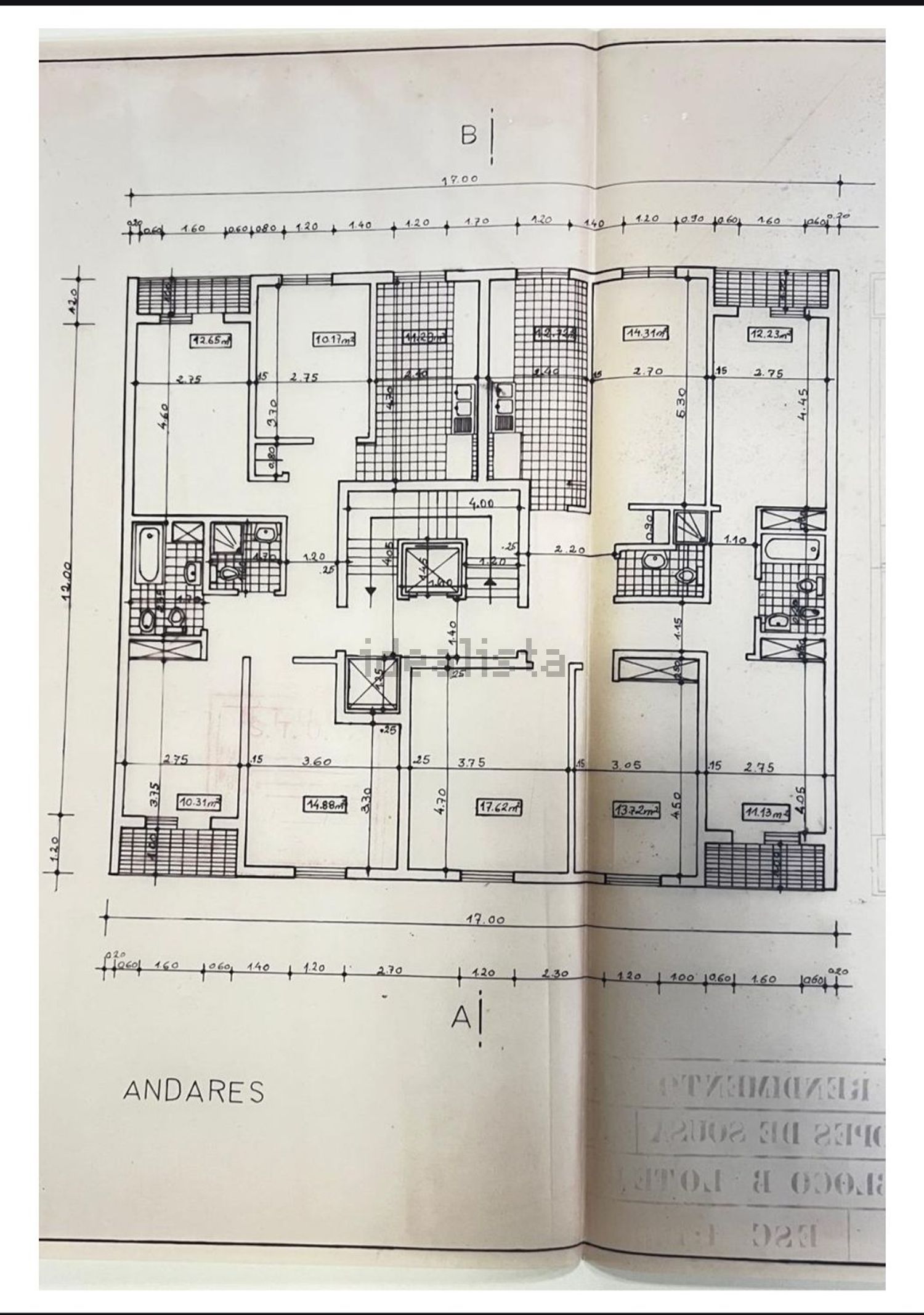 公寓 t3出售在Praceta Armada das Índias - 平面图