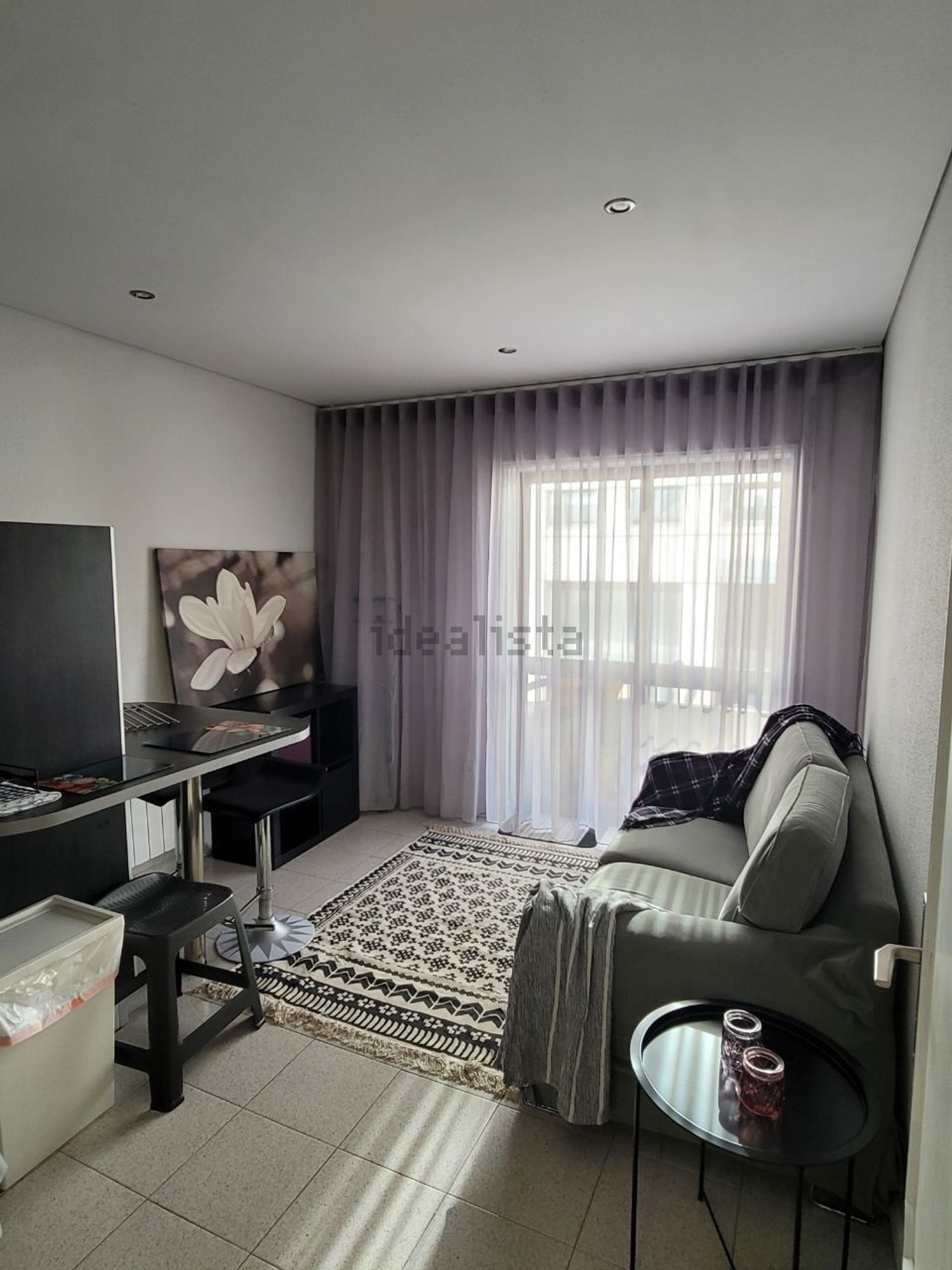 出租公寓 t1在Rua Dom João i, 342 - 客厅