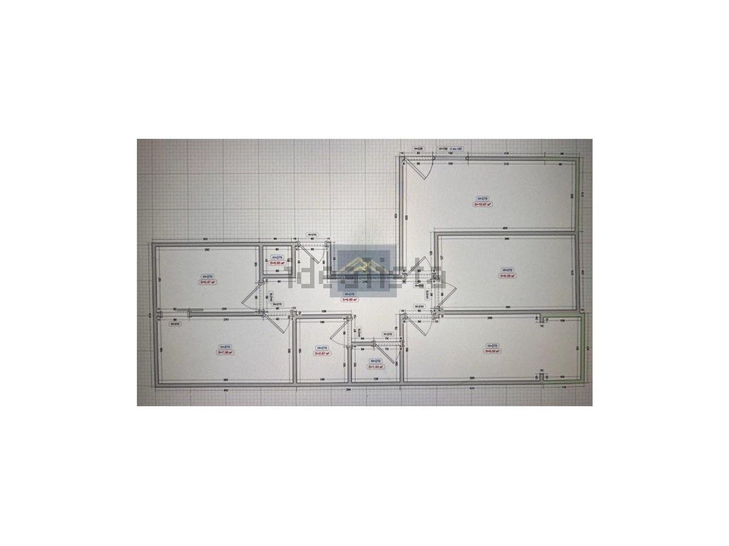 公寓 t3出售在 Centro de Laranjeiro - 平面图