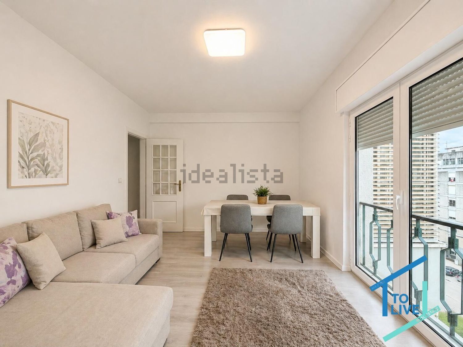 公寓 t3出售在 Tomar e Santa Maria dos Olivais - 客厅