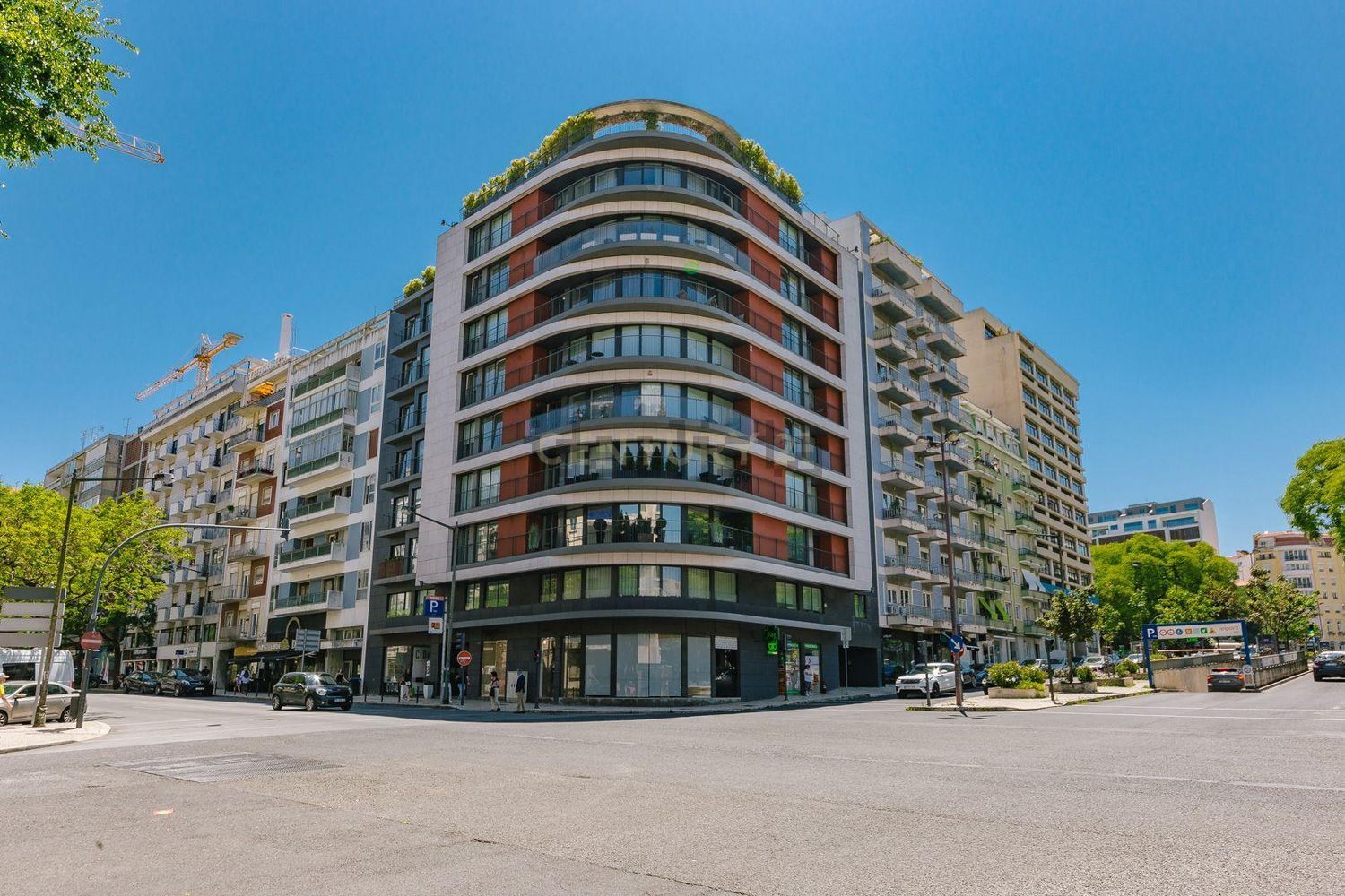 出租公寓 t2在 Gulbenkian - Praça Espanha - 视线