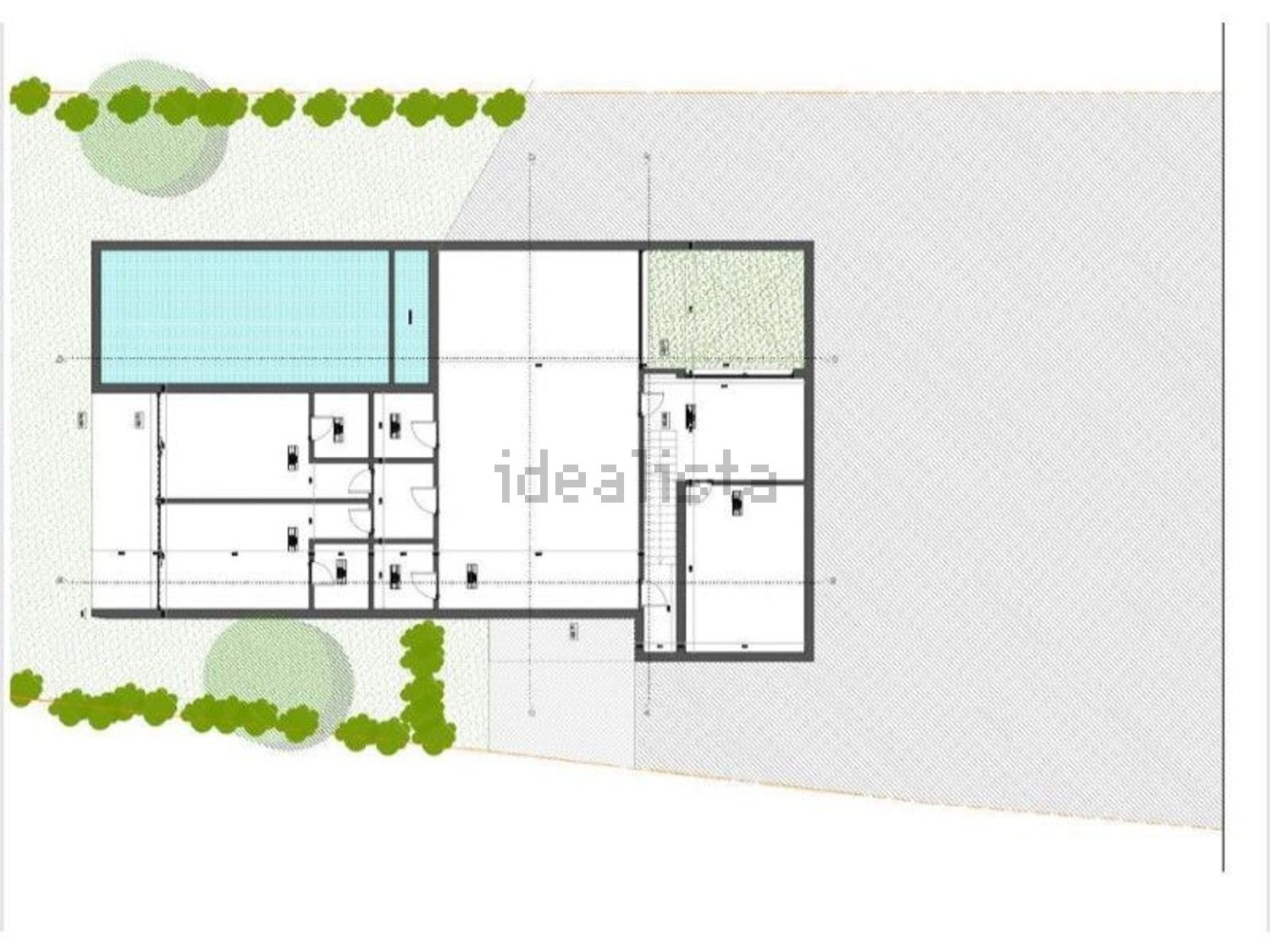 小楼房或独栋别墅出售在 Herdade da Aroeira - 平面图